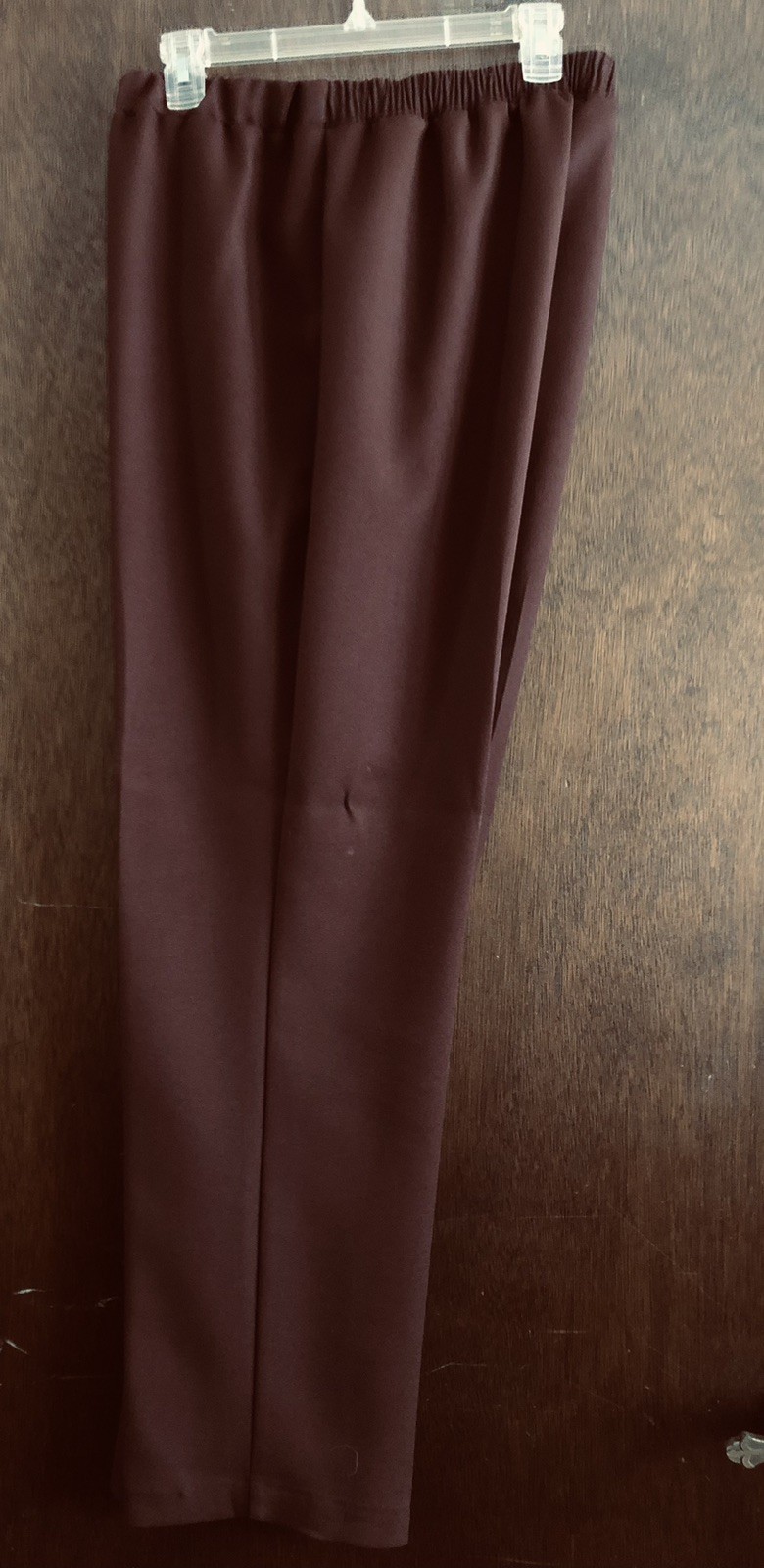 Women’s size 20W brown Dacron Polyester DONNKENNY pants 31 inseam
