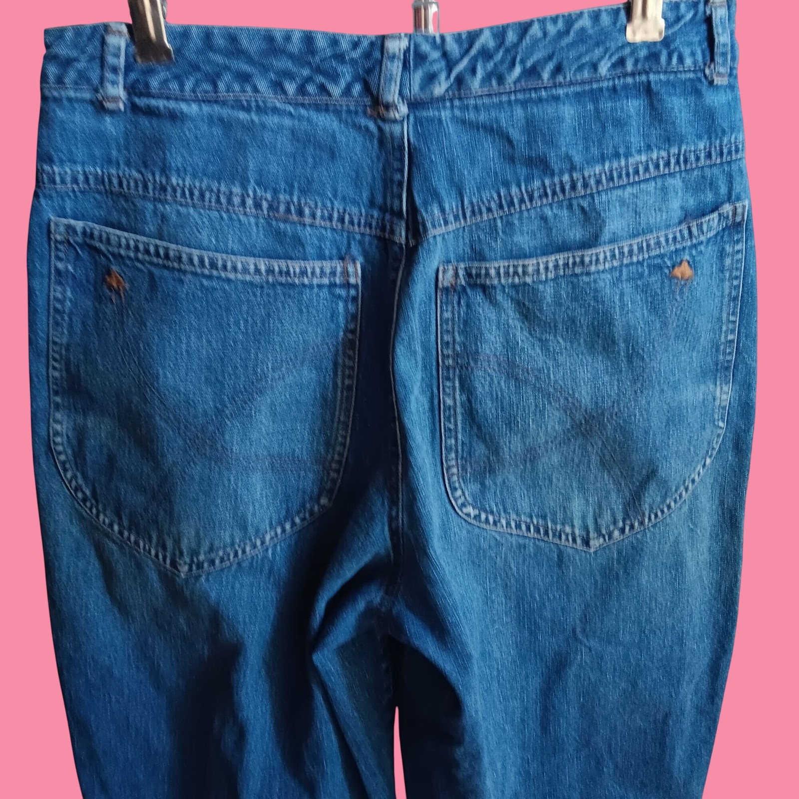 Vintage Womens Jeans Size 8 29×33 80’s Jag Australia Disco Embroidered Denim