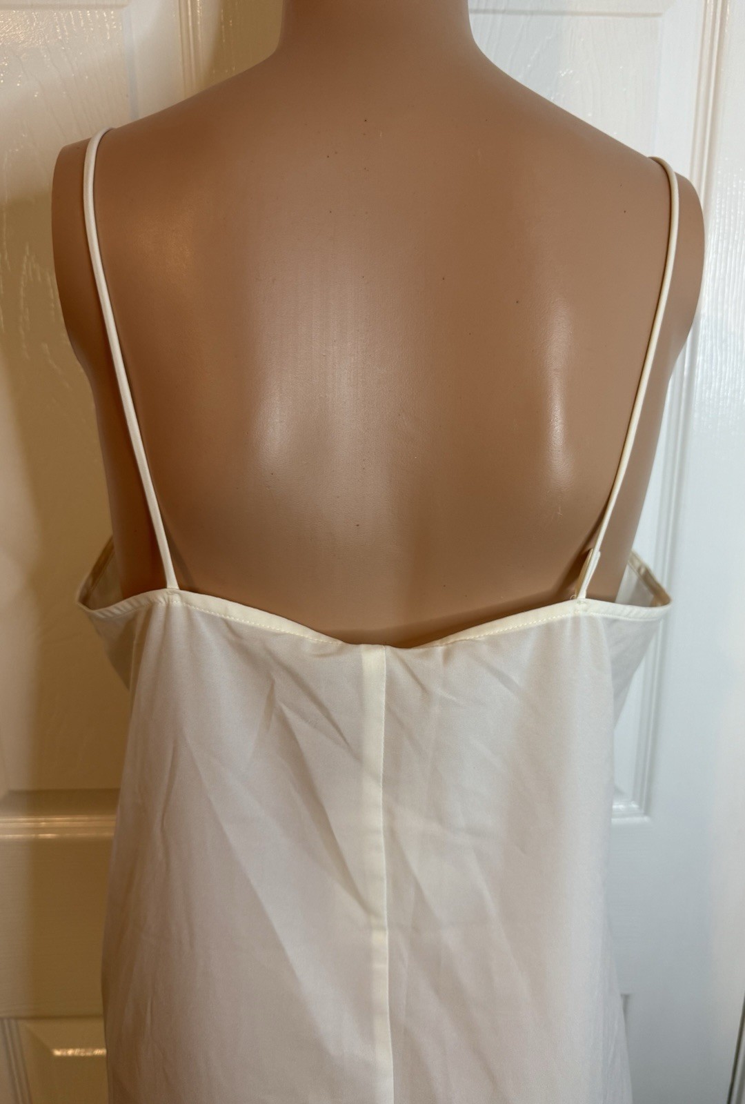 Nordstrom Ivory Pristine 100% Polyester Slip-Size Small-NWT