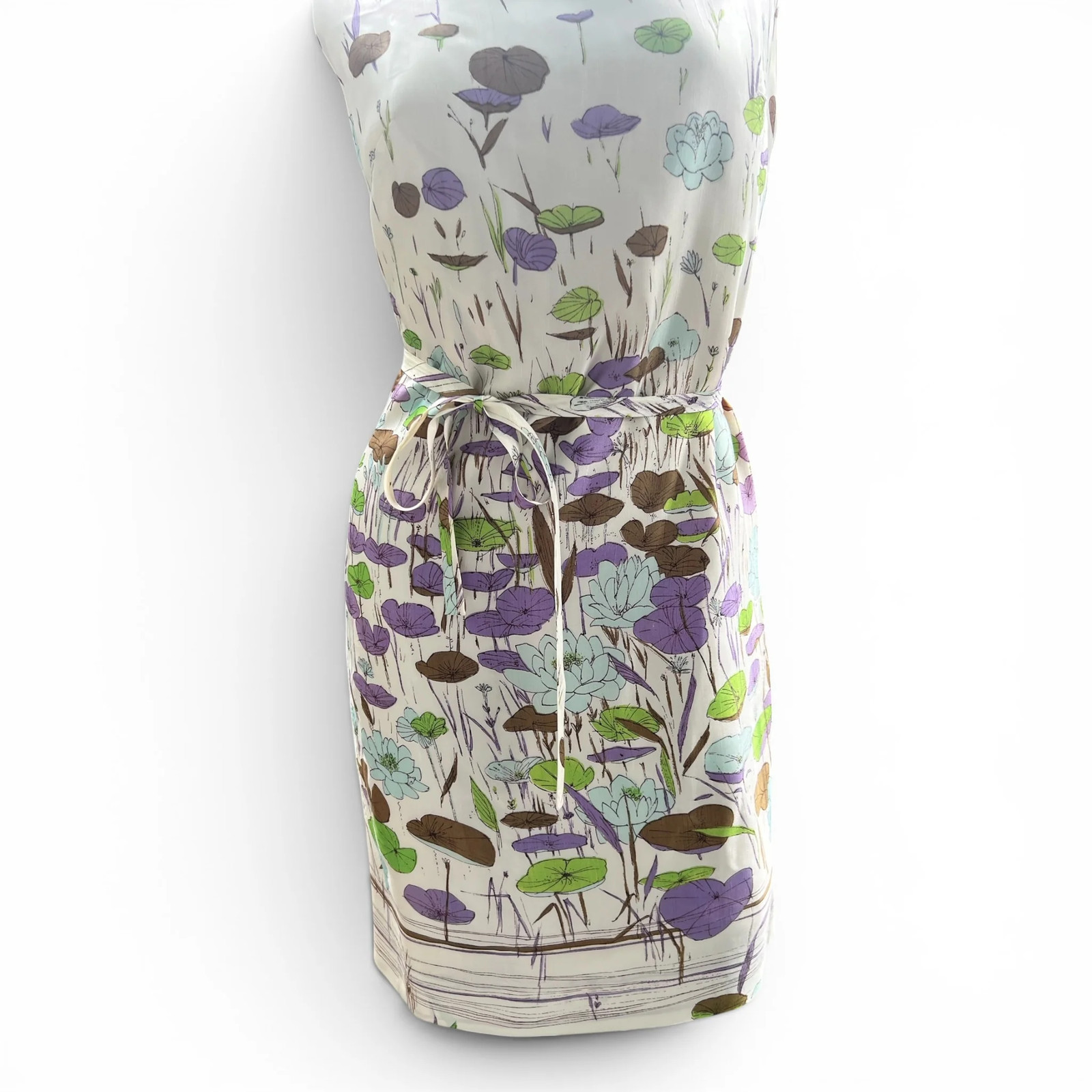 Morelove The Authentic Couturier True Vintage Silk 60s Shift Dress, Size XS/S