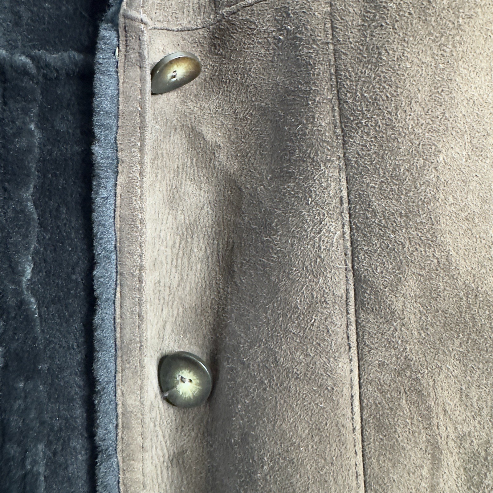 Vintage Shearing Sheepskin Coat Women’s S Brown Bergdorf Goodman Searle Blatt