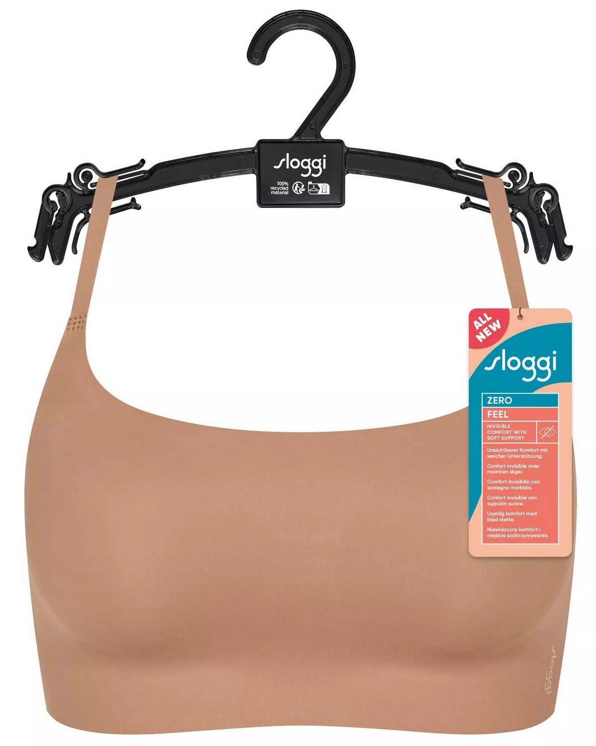 Sloggi Womens Zero Feel 2.0 Ultra Bra – Nostalgic Brown