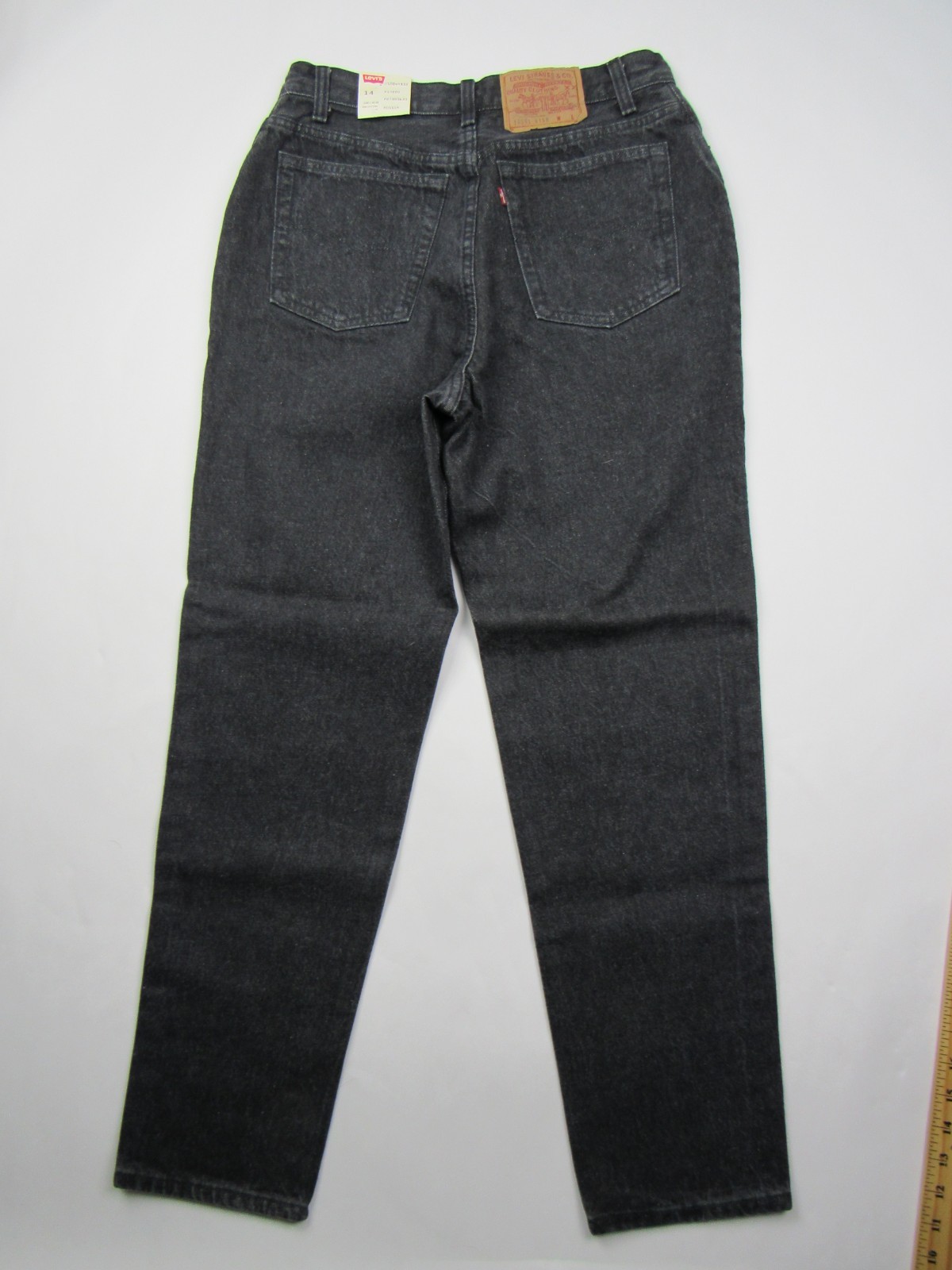 Vtg NOS NWT 80s Women’s Levi’s 16 501 USA Made Mom Jeans 14 / 29.5 x 29.25 Black
