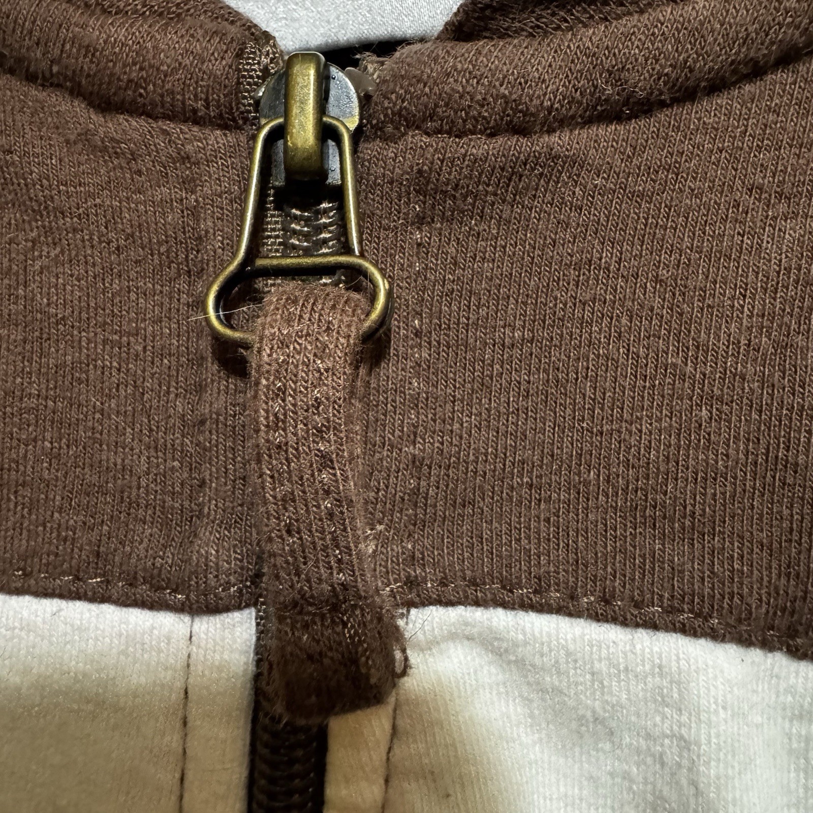 Sport Savvy Full Zip Jacket & Pants Set Women’s Small Brown Teal Cream Vtg Y2K