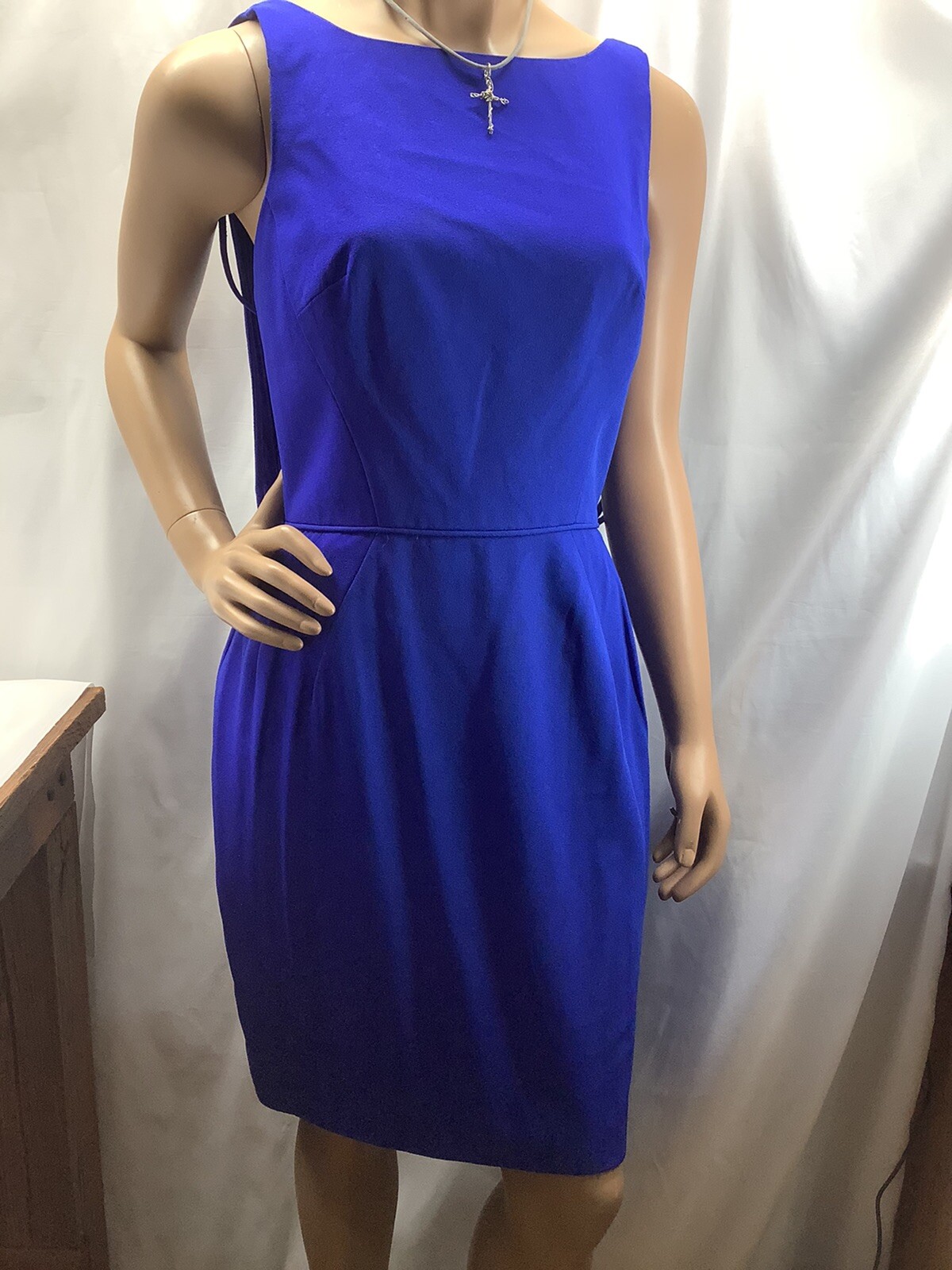 Vintage Geary Roark Kamisato Blue Dress Womens Size 6 JGS220826/JB1
