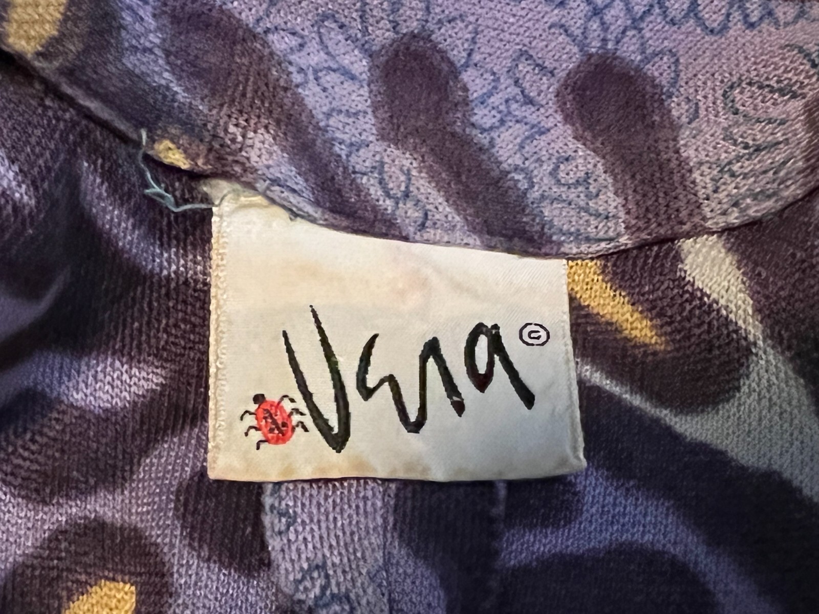 Vintage VERA NEUMANN Jumper Playsuit Summer Designer Tribal Geometric Pattern