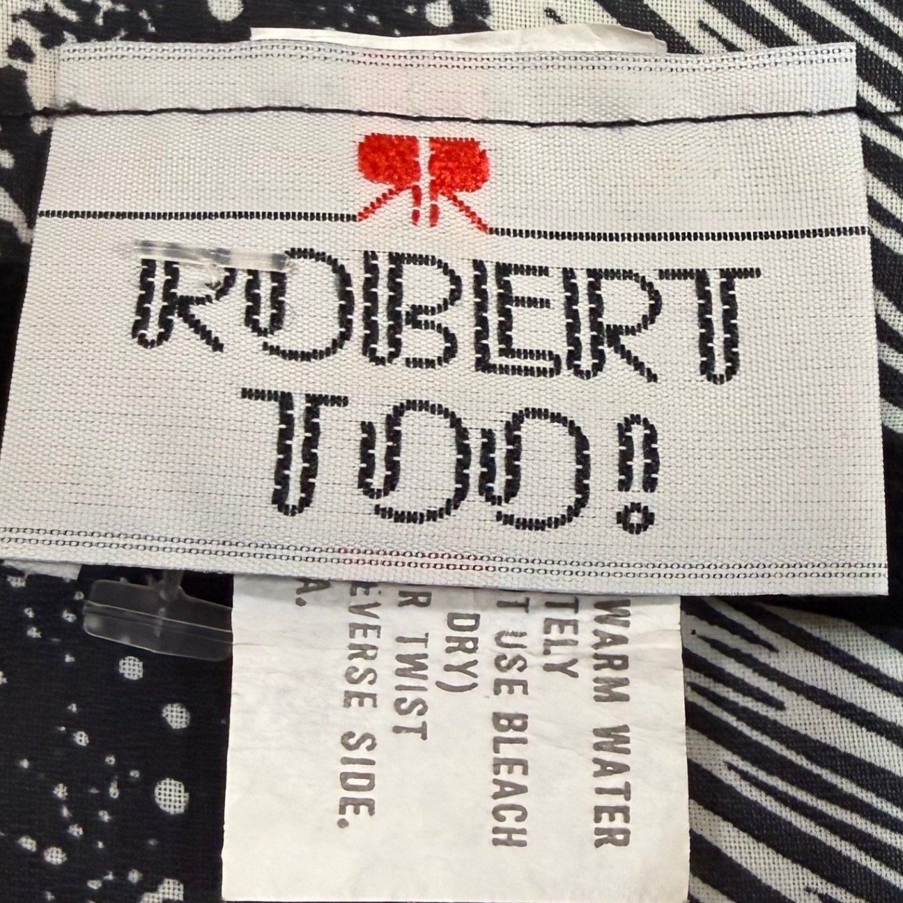 VTG Robert Too! 14 Dress Pattern Bow Secretary Librarian Olive Oil Academia 80s