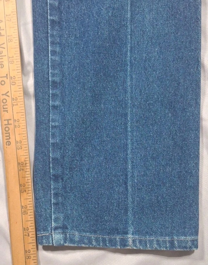 VTG 1970s Wrangler Misses Denim High Rise Waist Jeans Size 10 MR331KA 26 X 28
