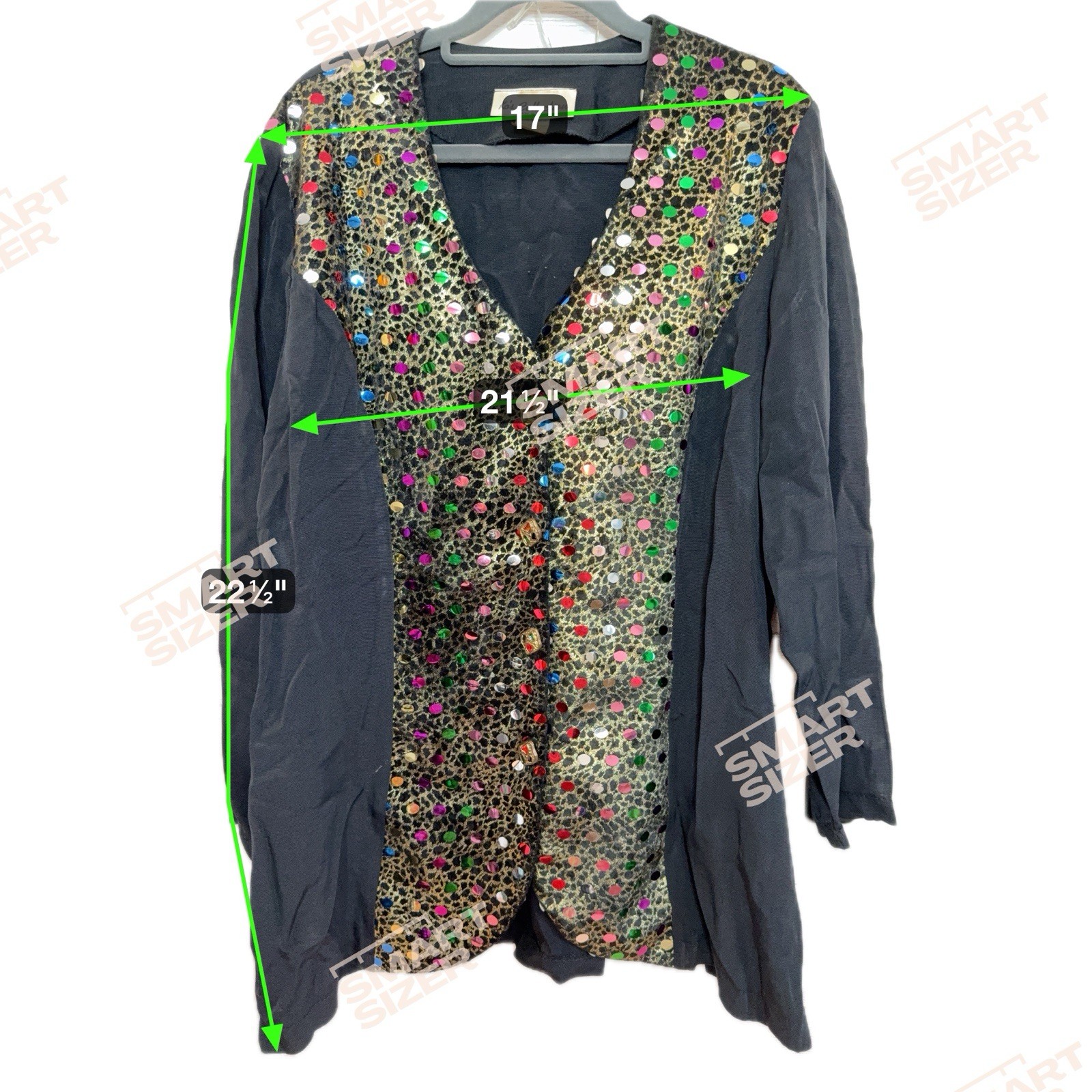 Sequin Leopard Print Disco Cowboy Fringe Jacket Skirt Shawl Festival Western