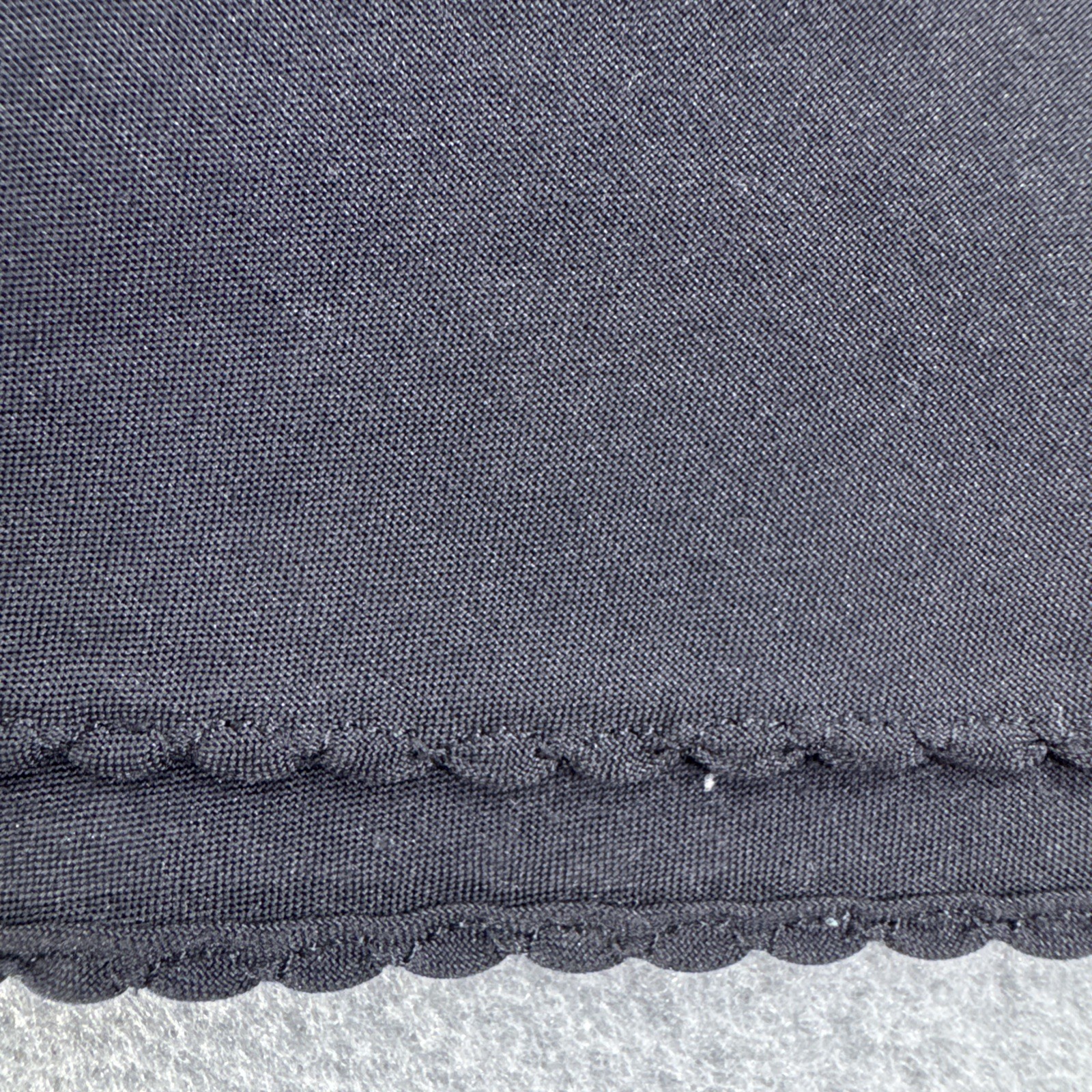 Vanity Fair Vintage Long Black Slip Dress 36 32”/42 #10-631 Nightie Lingeree