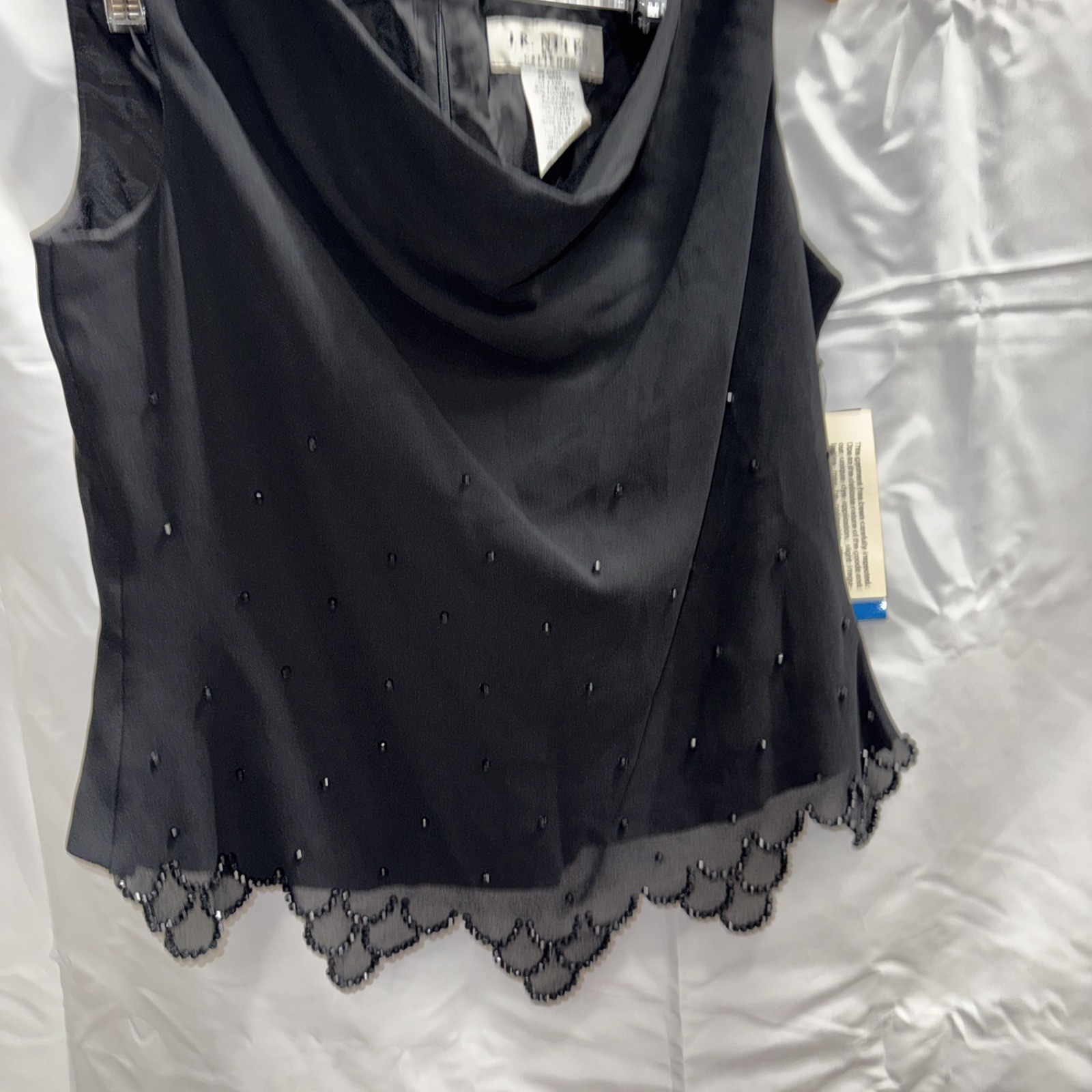 j r nites size 8 dress tank new vintage with bling
