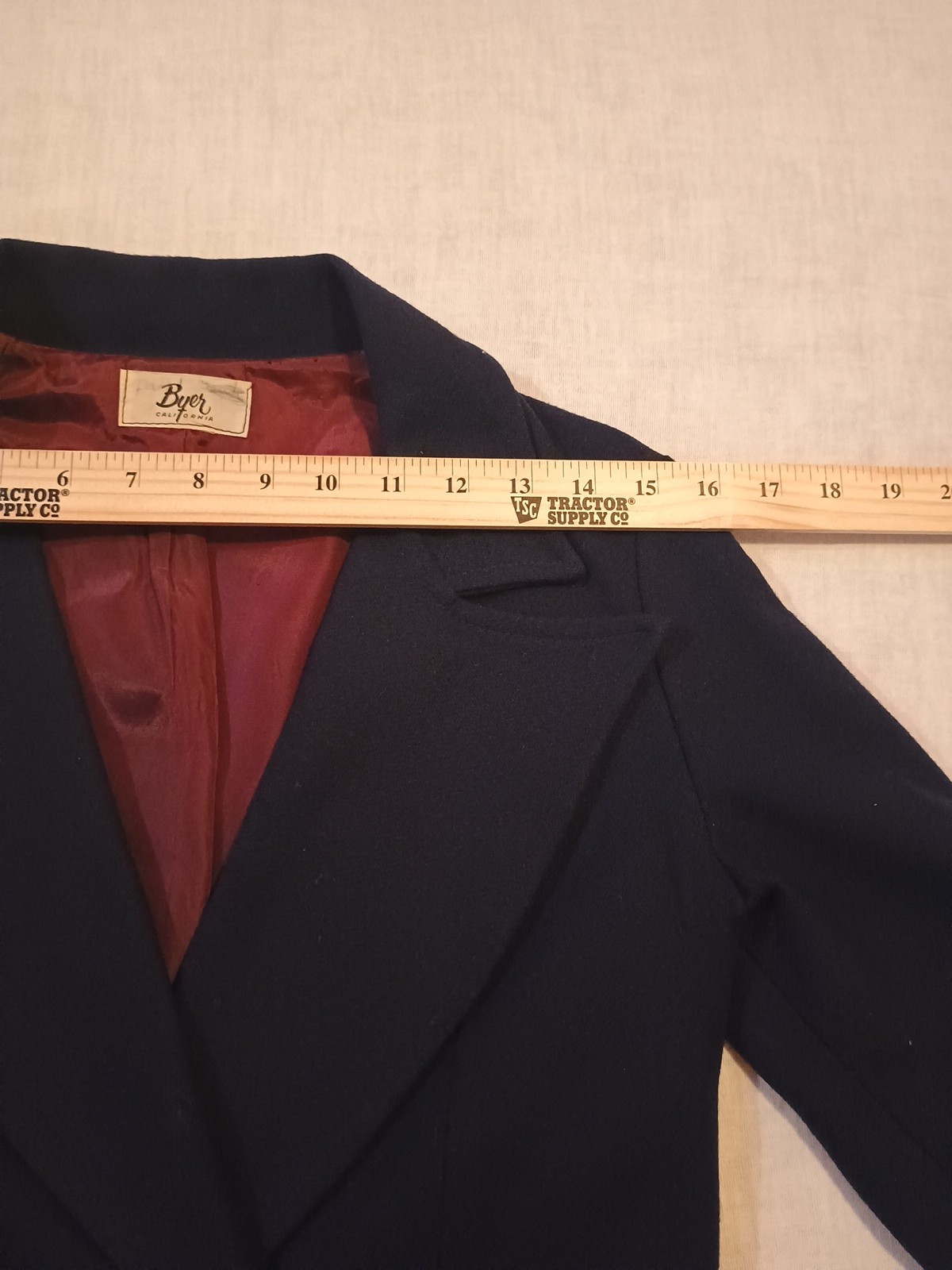 Vintage 1970’s Jacket, Blazer Retro,Navy, Byer Of California. Retro.