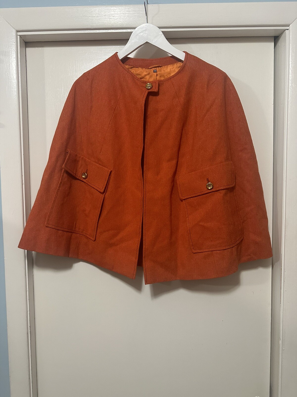 1960s Fall Cape The Marshall Field Company Globe Trotter Shop Denzler