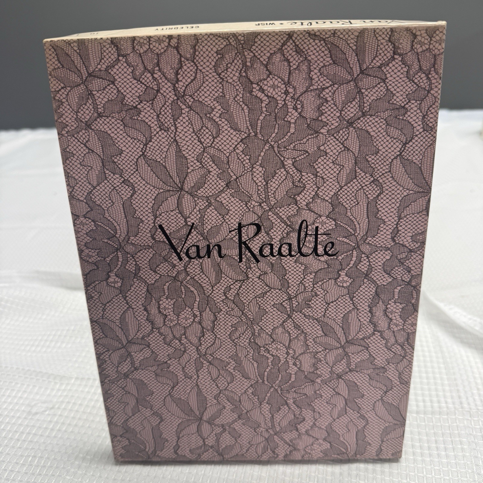 2-Vtg 50s VAN RAALTE Wisp Celebrity 10 L Nylon Hose Stockings Seam New Box
