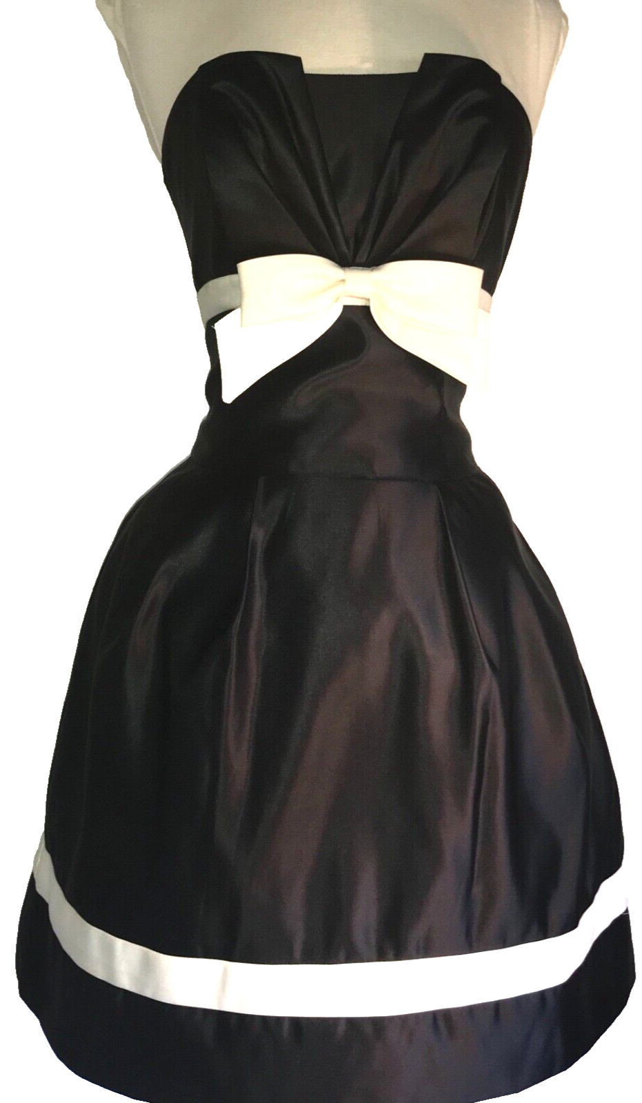 Gunne Sax Dress Jessica McClintock Party Prom Formal Y2k 1990z Black Size 3 XS