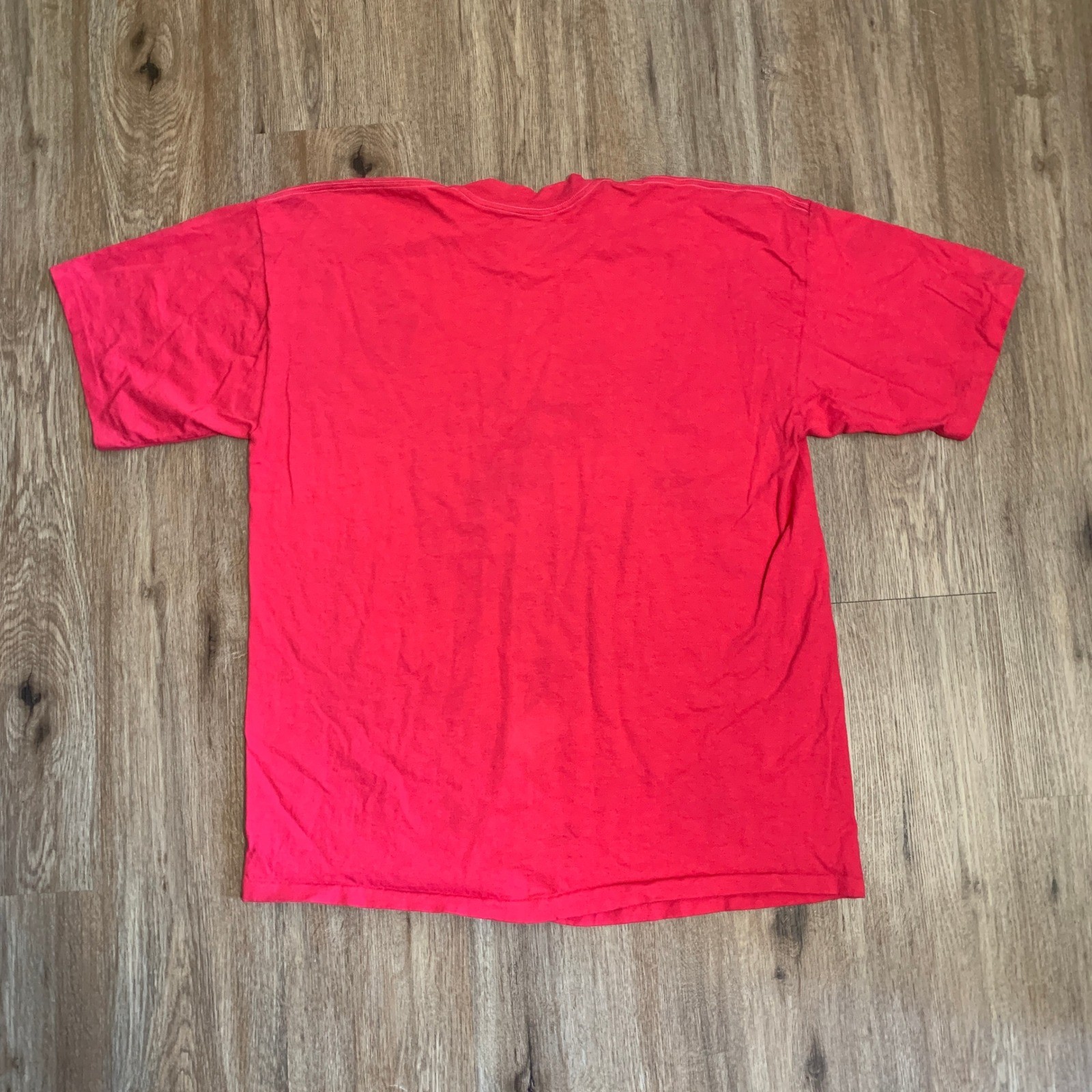Vintage 80s “Convocation” Belton single stitch tshirt in pink – USA – size XXL