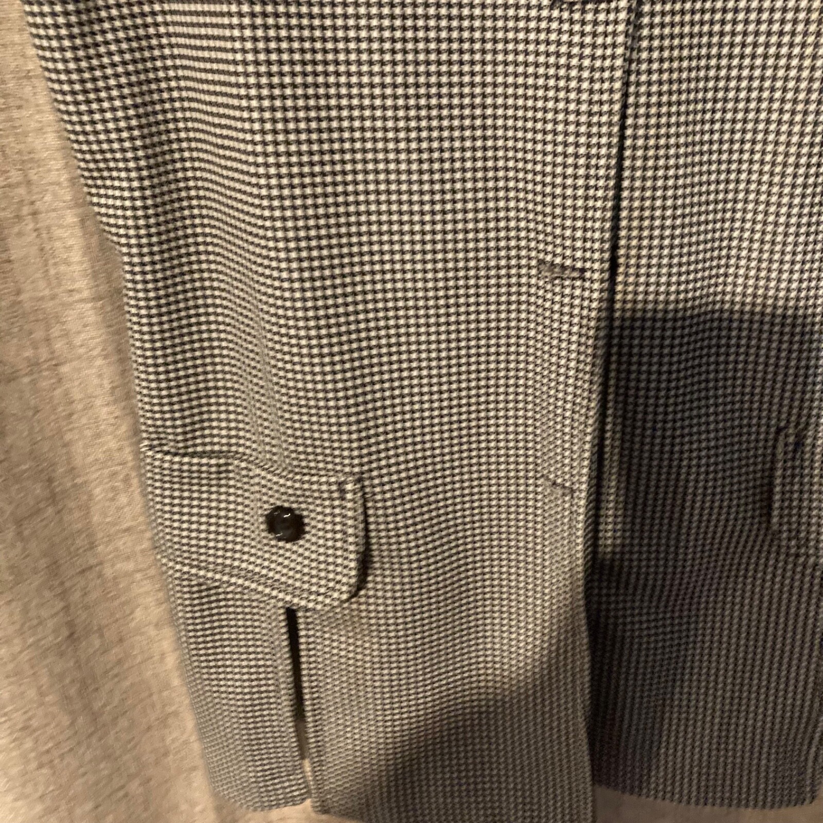 1980s Caper -Mates sleeve less checkered vest szL