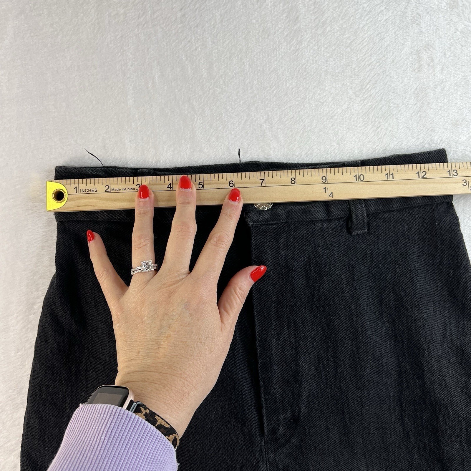Y2K Vtg No Boundaries Jrs 9 Stirrup Jeans Pants Black Cotton High Waist Stretch