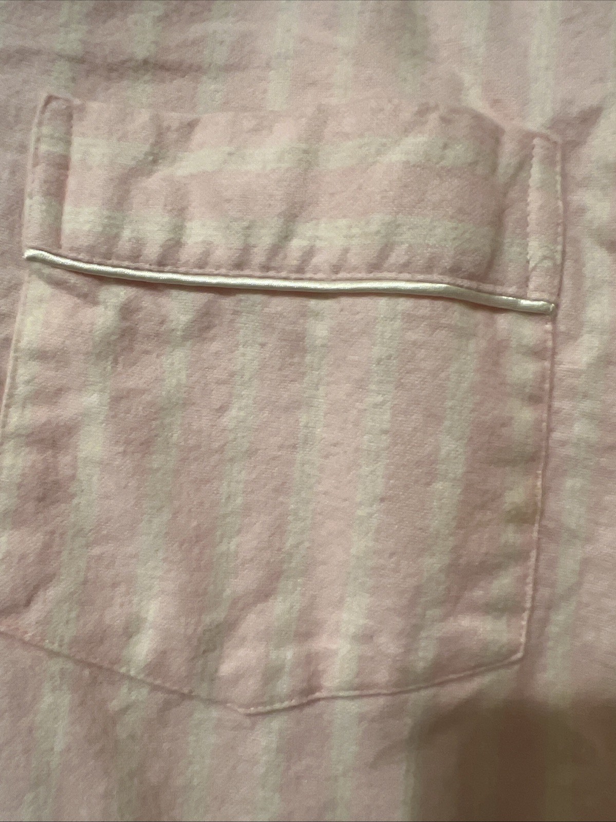 Vintage Y2K Studio by Erika Taylor Pink Striped Cotton Pajama Set Size L