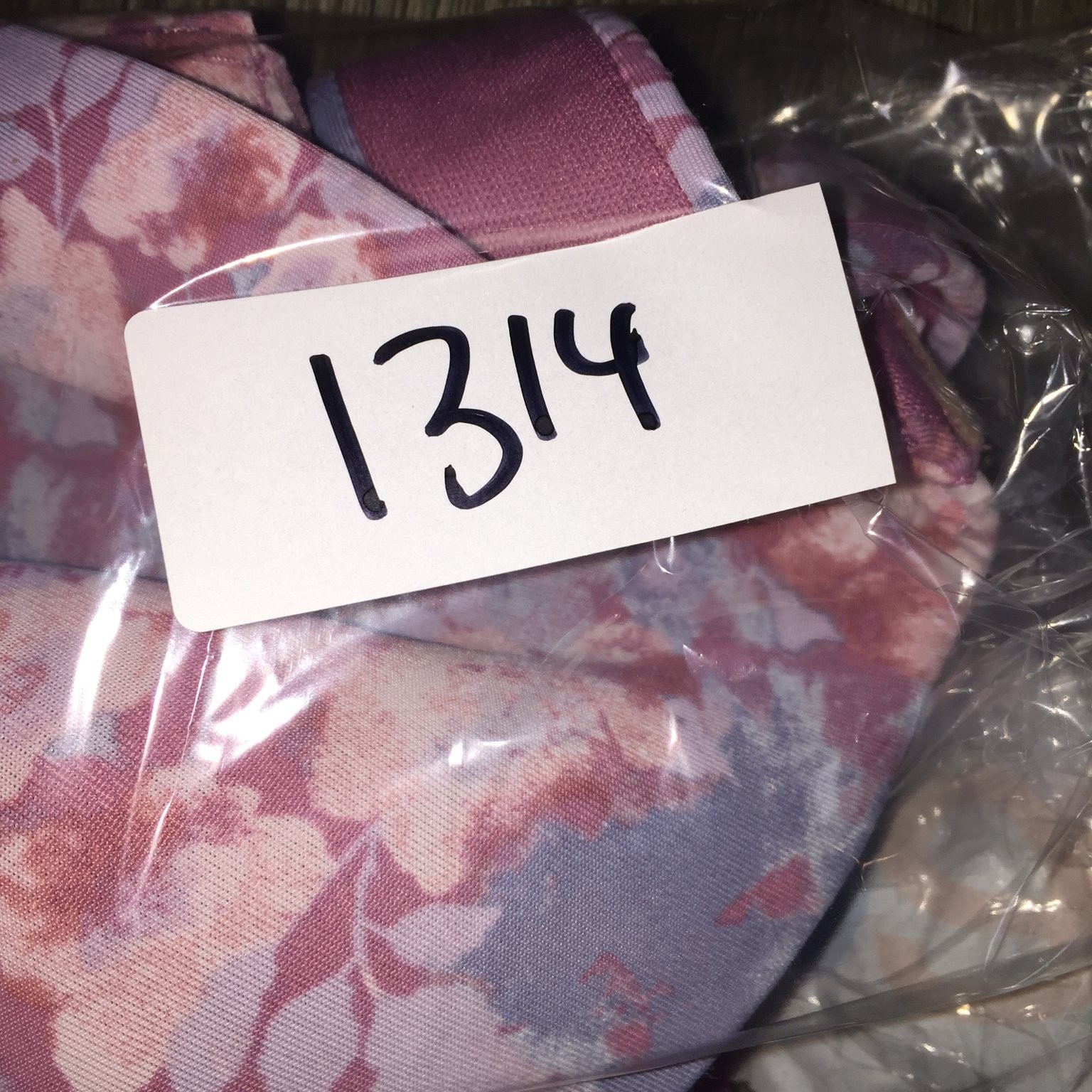 Lucas Simone Underwire Bra 38C Pink Floral Nylon Spandex