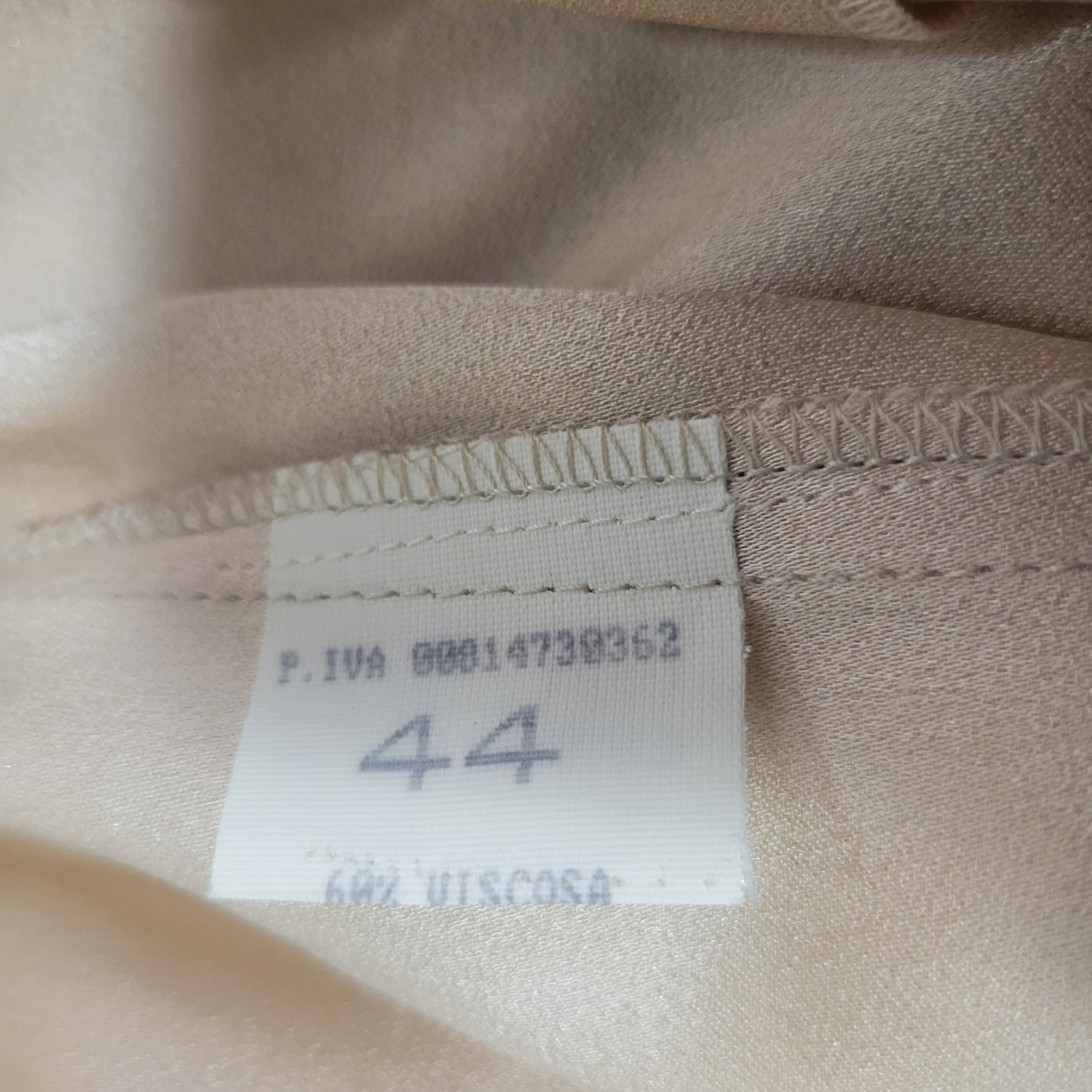 VTG Olmar Retro Shift Dress & Sheer Duster Peach Sz 44 Measurements in Descrip