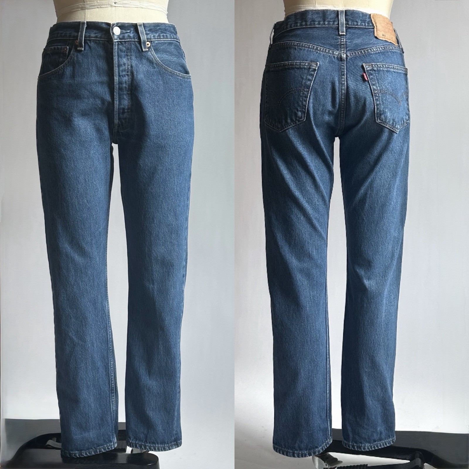 Vintage Levi’s 6501-0116 Button Fly FOR WOMEN 30×29 (tagged 31×30) Excellent!