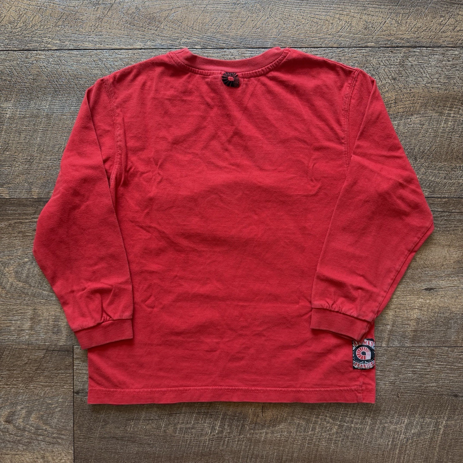 Vintage 2000’s Womens M Red Akademiks Embroidered Y2K Hip Hop Longsleeve Shirt