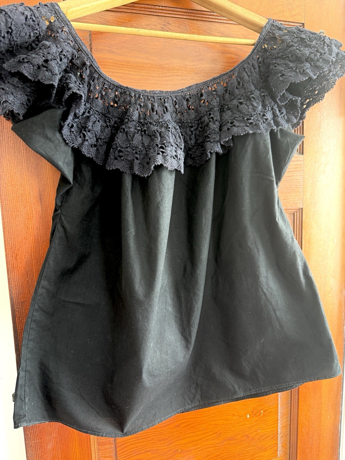 Vintage Mexican Velvet Folklorico Skirt/Blouse Set Cinco de Mayo Top 116″ Sweep