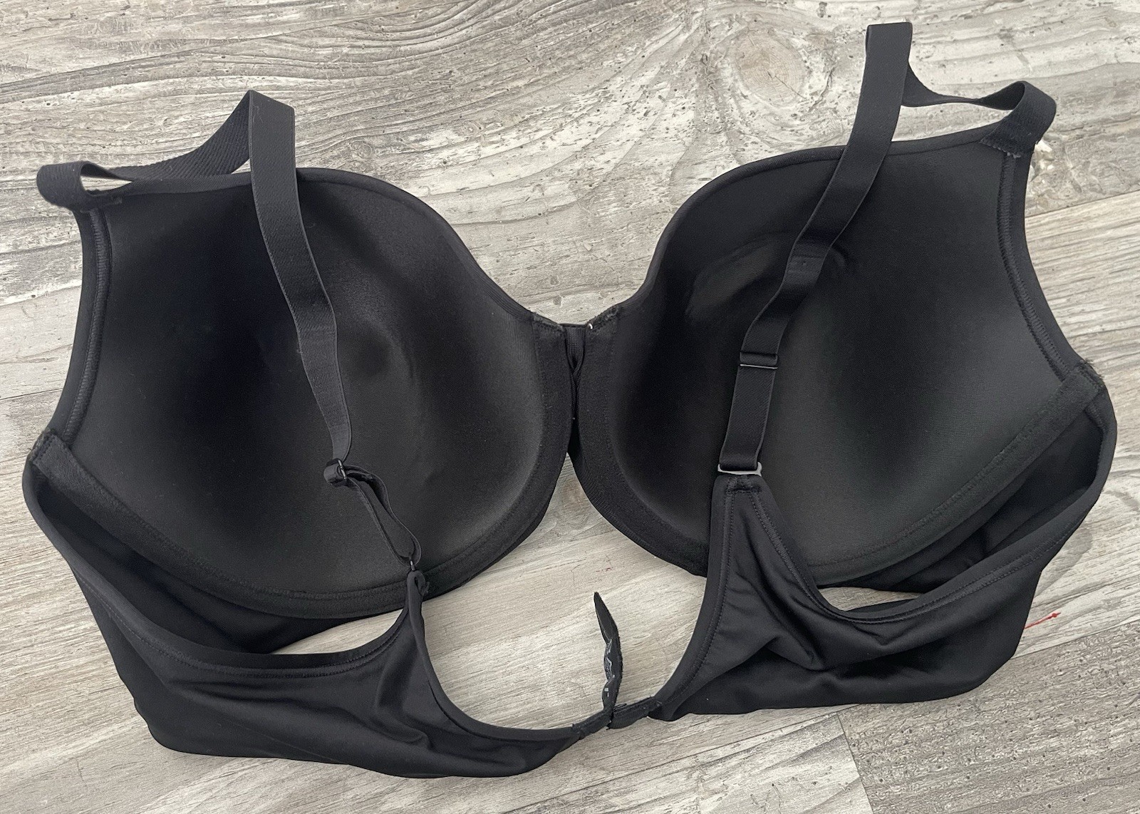 Bali Comfort Wireless Bra, 42DD, Black, Adjustable New