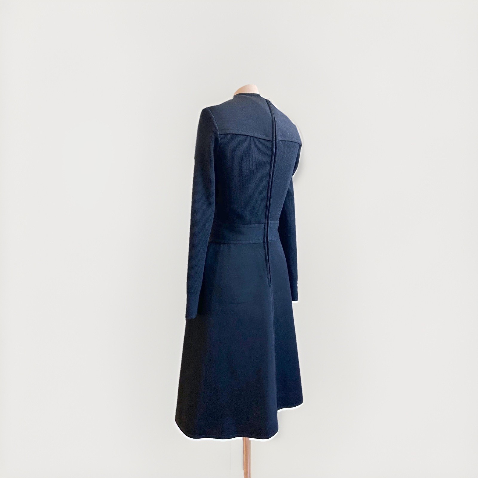 Vintage 1970s Roncelli Wool Blend Knit Dress