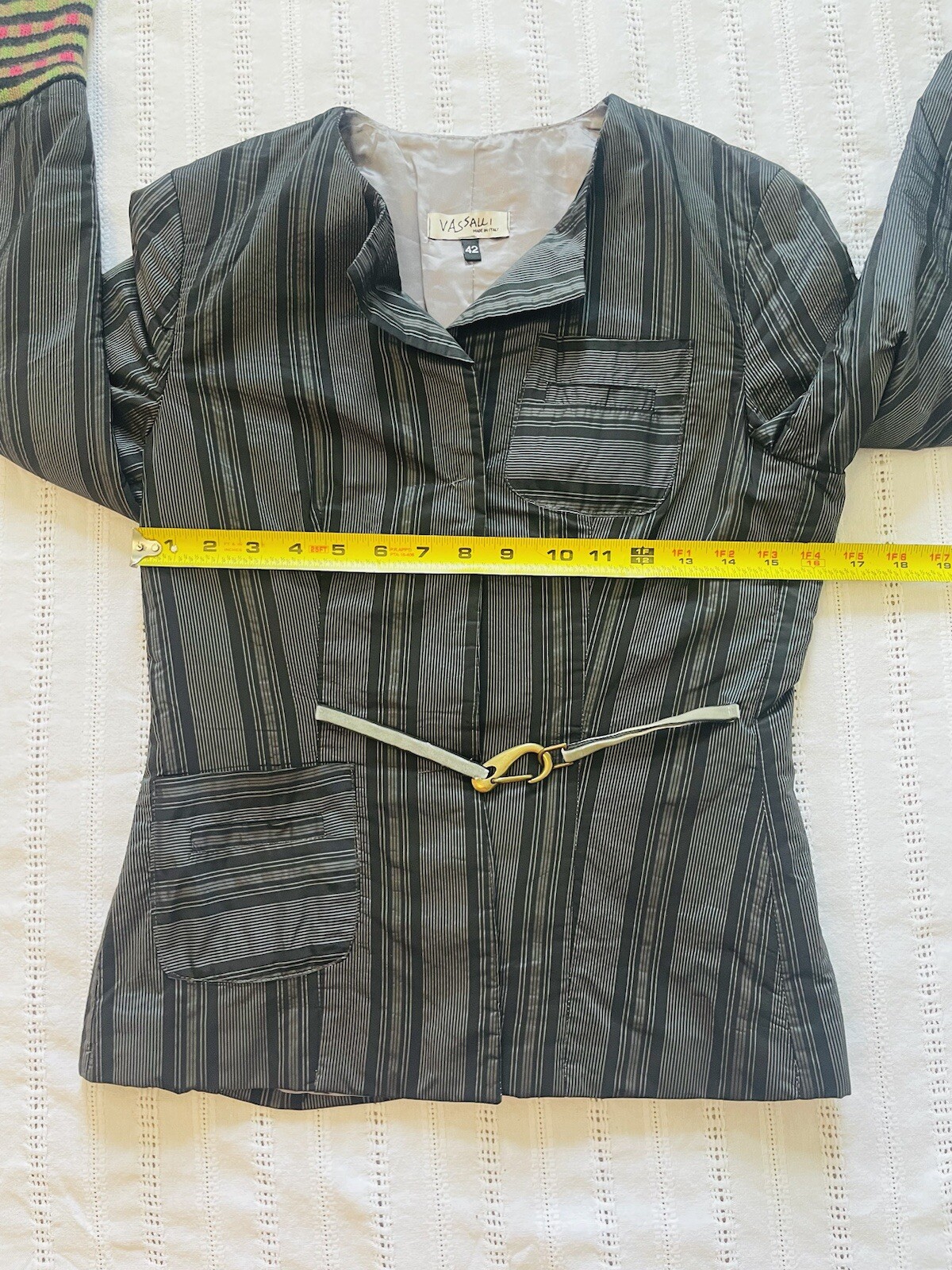 VTG Vassalli Made In Italy Jacket. Size 42 (US. 4). Avant Garde.