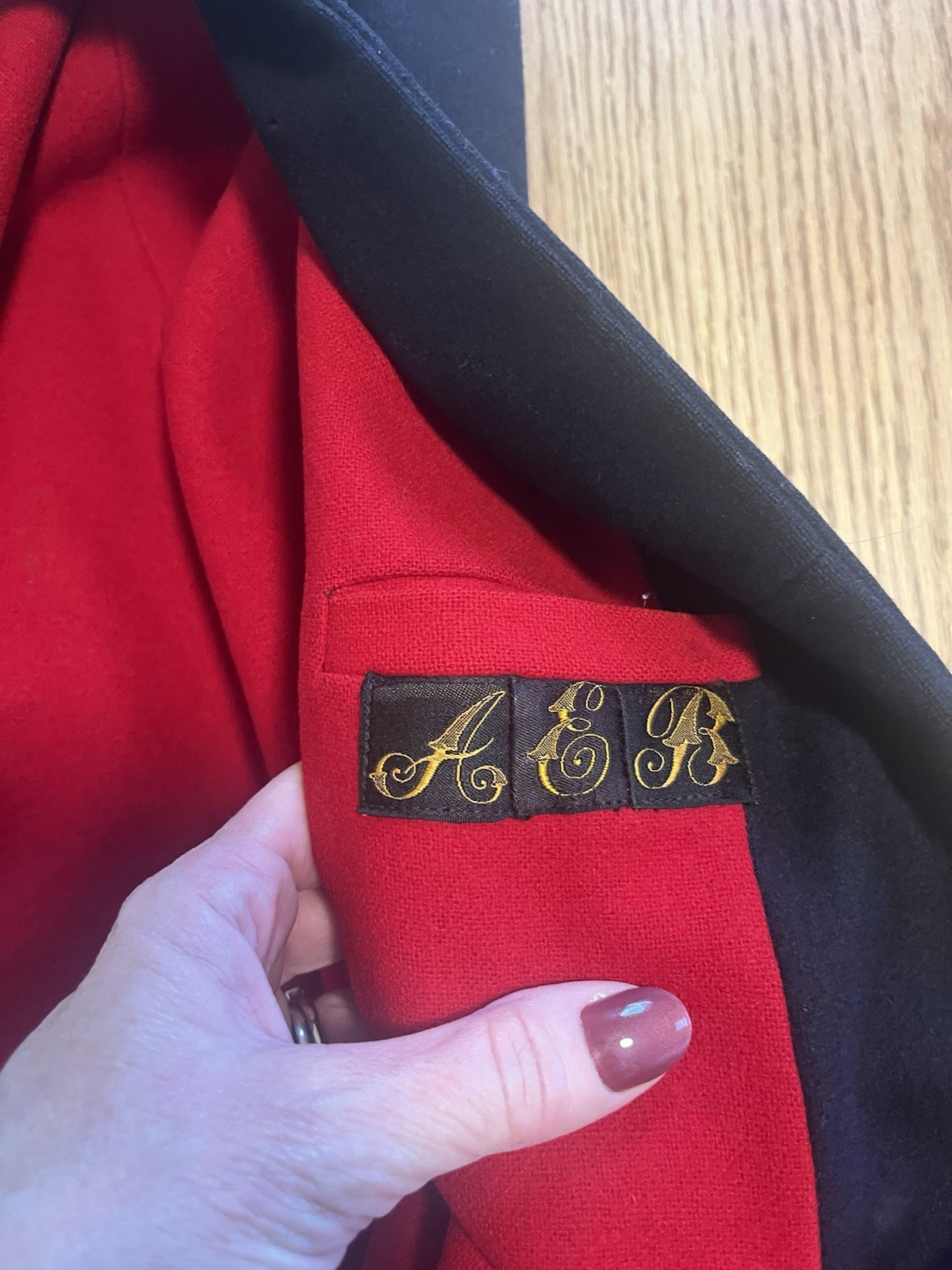 Vintage Nurses Wool Cape Navy Blue/Red – Standard Apparel Company Rochester NY