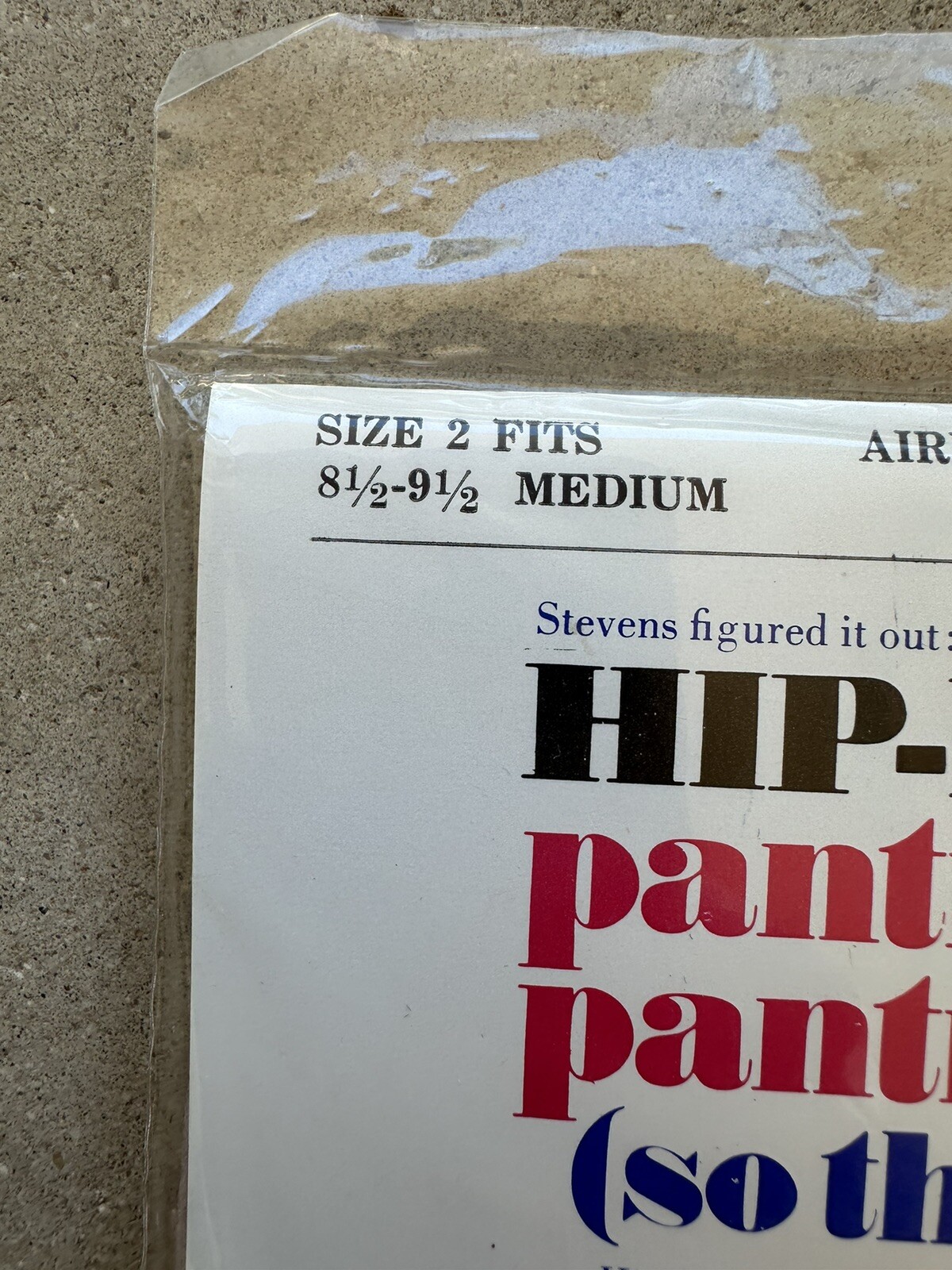 1960s Finesse Stevens Hip-Lets Panti-Less Chaps Stockings Hosiery Pantyhose VTG