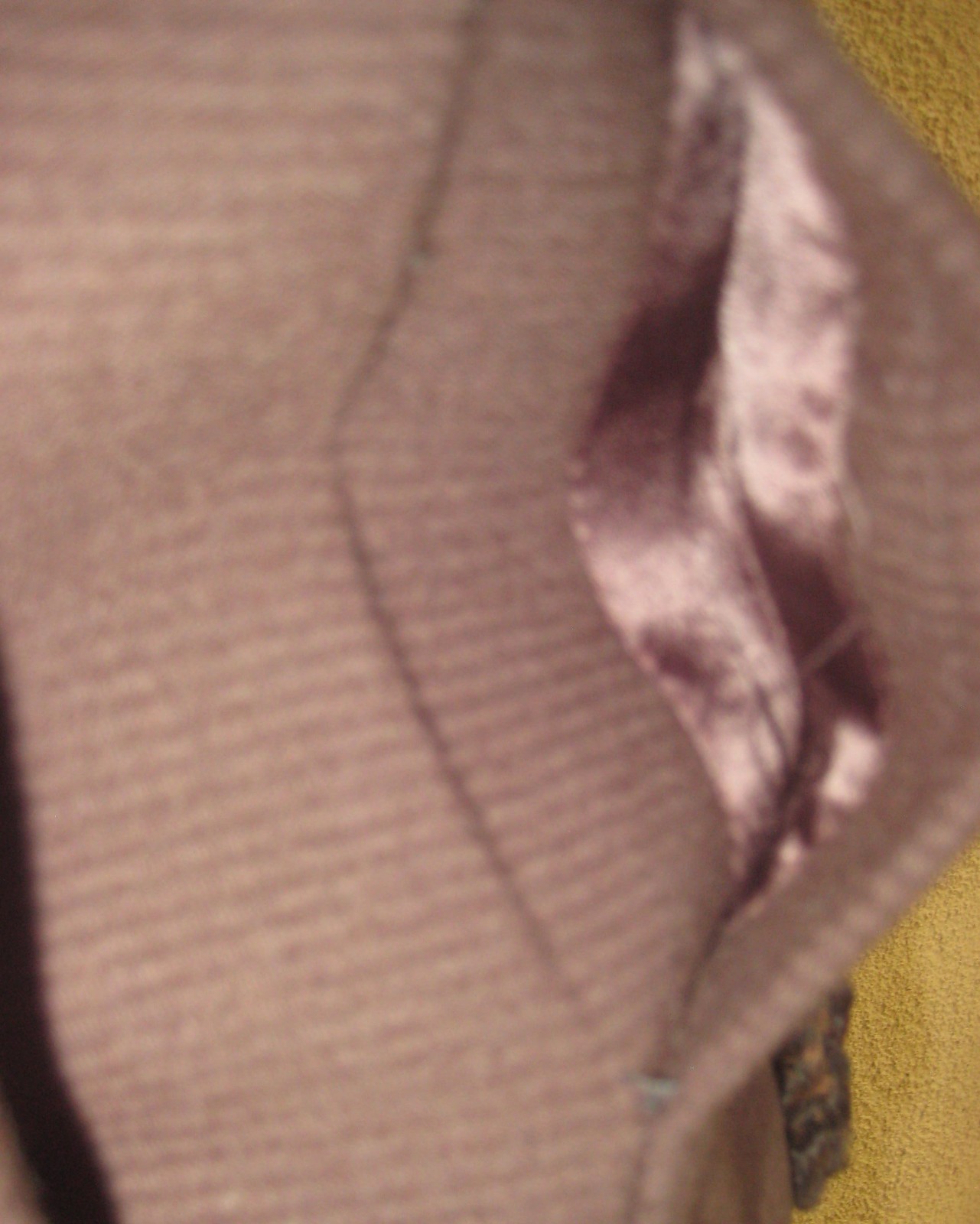 Vintage 70s Carlisle Couture brown wool Persian lamb trim 2 pc lined skirt suit