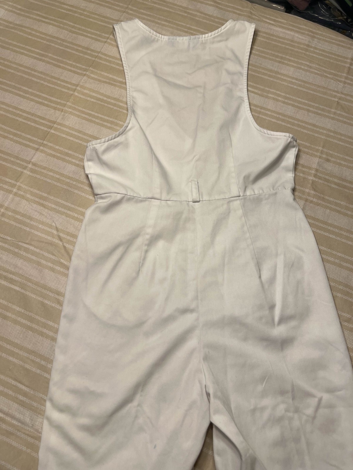 Vintage Nurse Mates Hardly Uniform Jumpsuit Made in USA Women’s Size 10 1960s