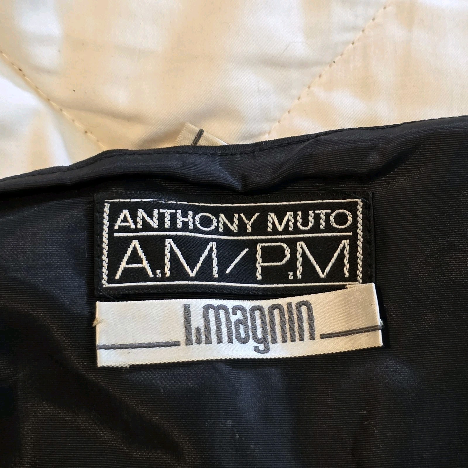S RARE Vintage Anthony Muto American Designer 2 PC Vintage Skirt Set Beautiful