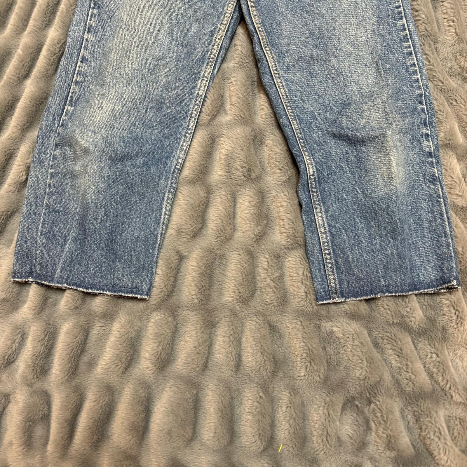 Womens Levis Orange Tab 505 Vintage Denim Jeans W32 L32