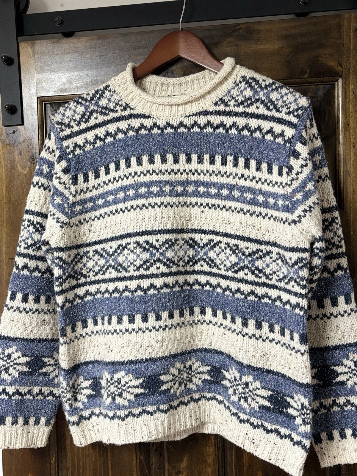 Vintage Croft And Barrow Chunky Knit Sweater