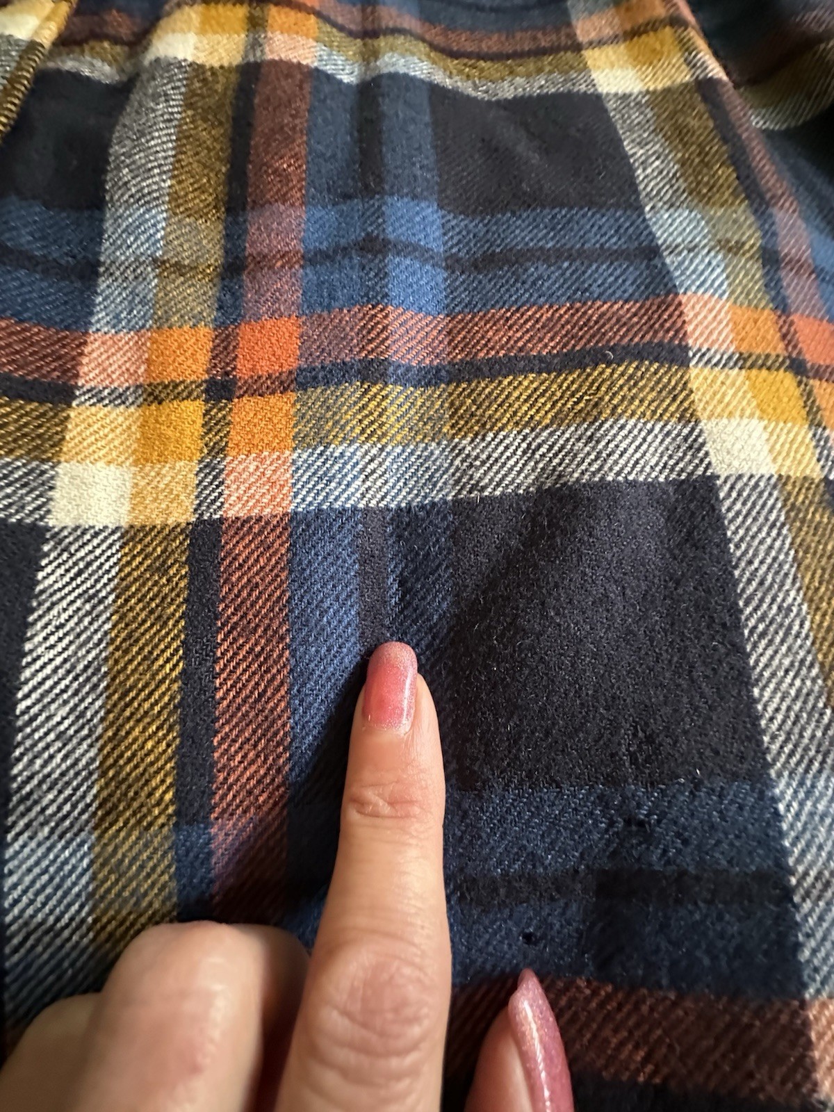 VTG Pendleton Knockabouts 100% Wool Plaid Maxi Skirt Size 14 Button Front READ