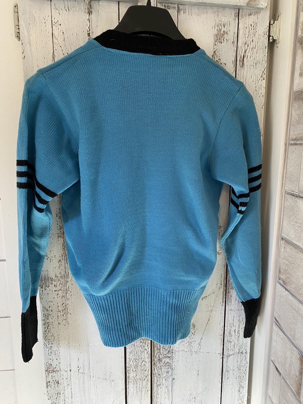VTG 60’’s Cheerleader Sweater Logan Knitting Mills IL – Retro Cheer Patch Small