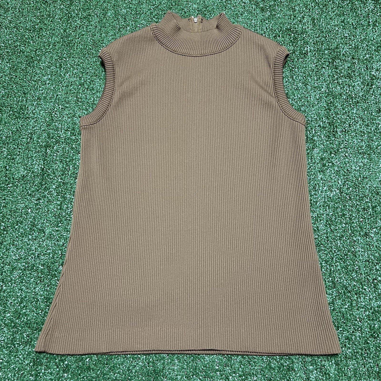 Vintage 80’s Stage “7” Women’s Shortsleeve Back Quarter Zip Shirt Made in USA 12