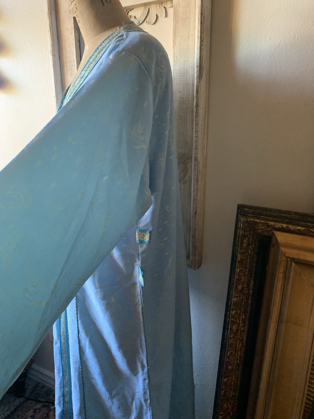 Vintage Morrocan Kaftan Dress OS