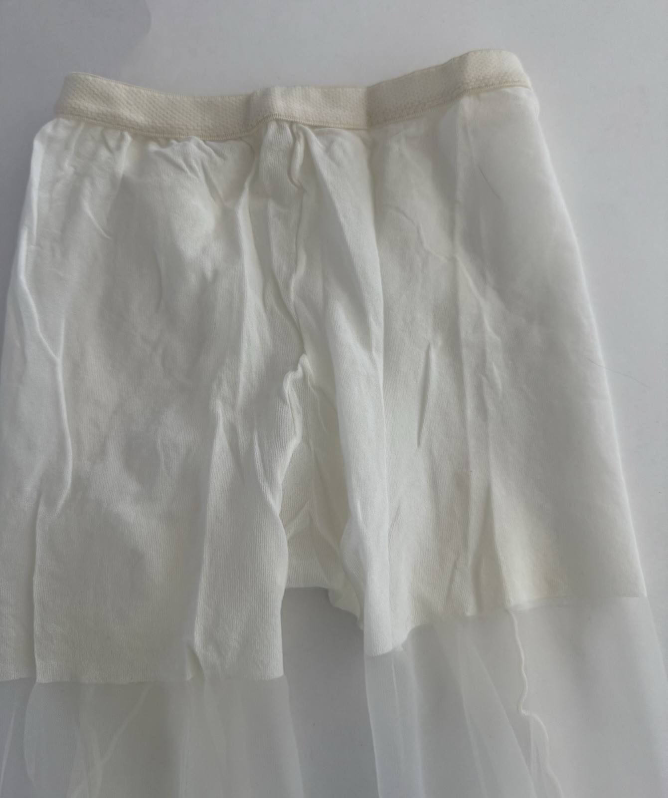 Vintage Extra Long Pantyhose With Seam And Bare Foot