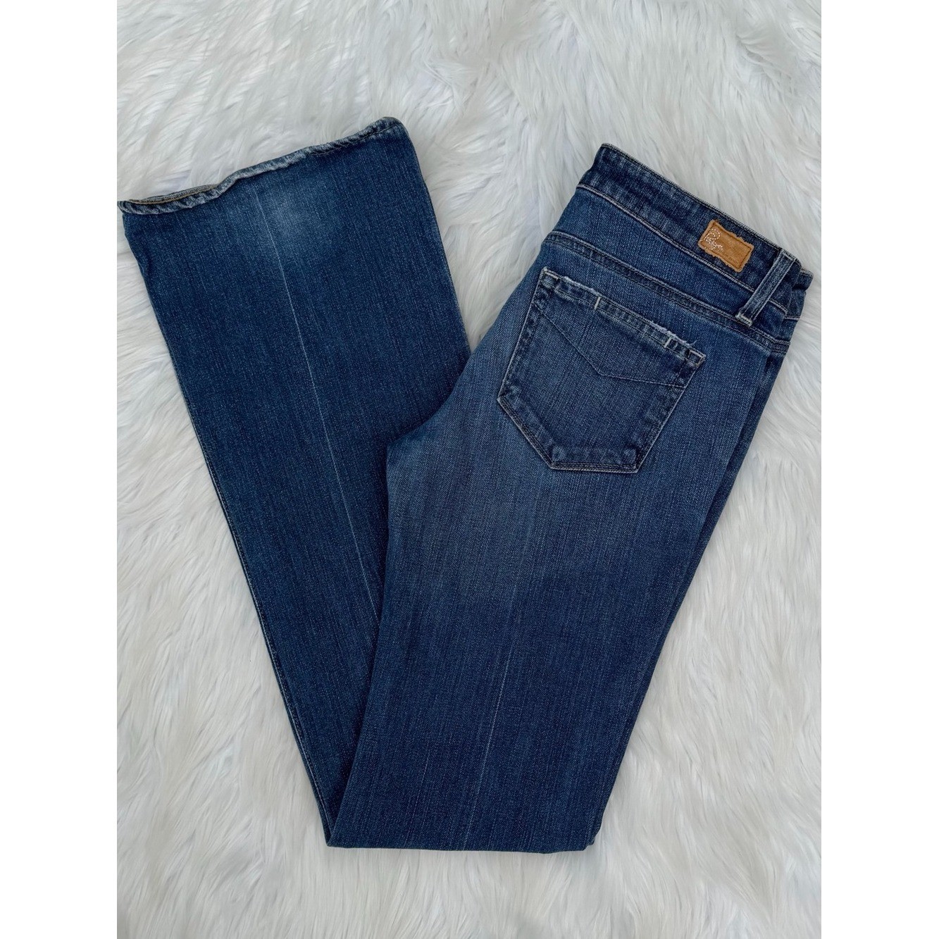 Vintage Paige Laurel Canyon Low Rise Bootcut Jeans