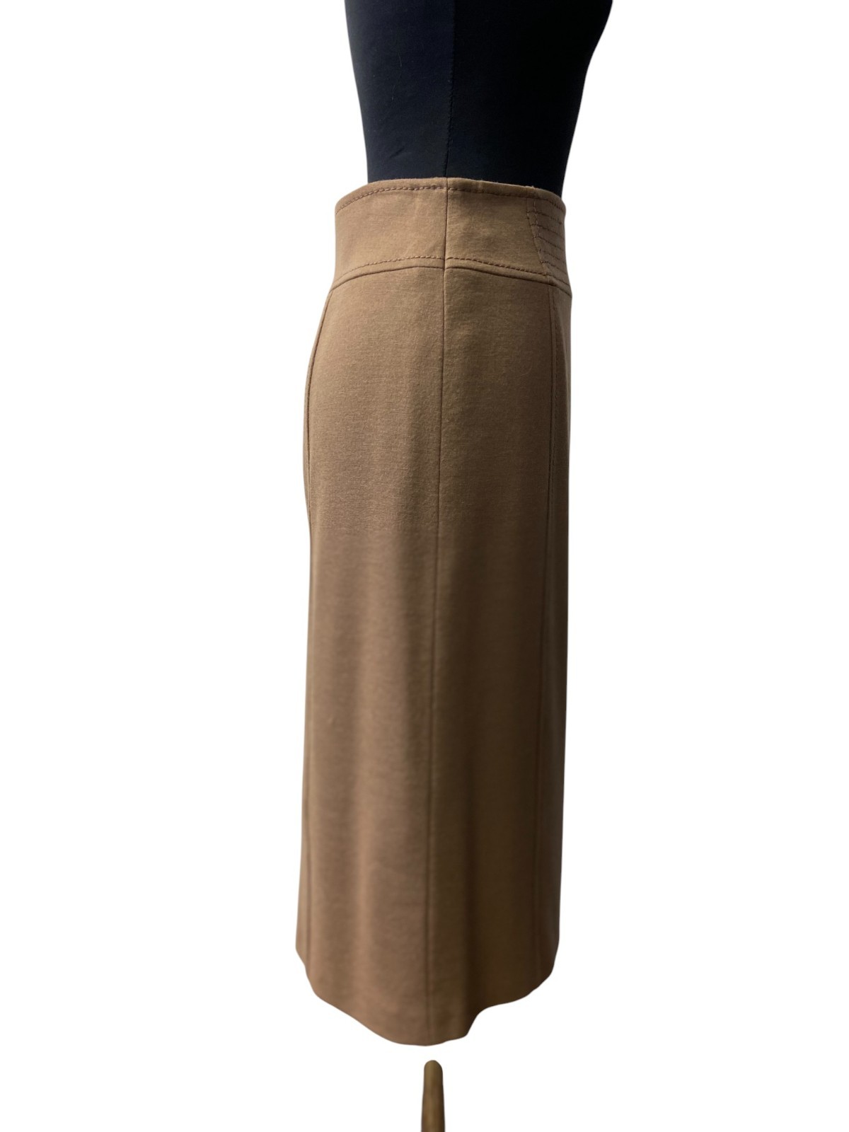 Women’s 90s Chic wool jersey pencil Skirt by Basler | Size EU 34