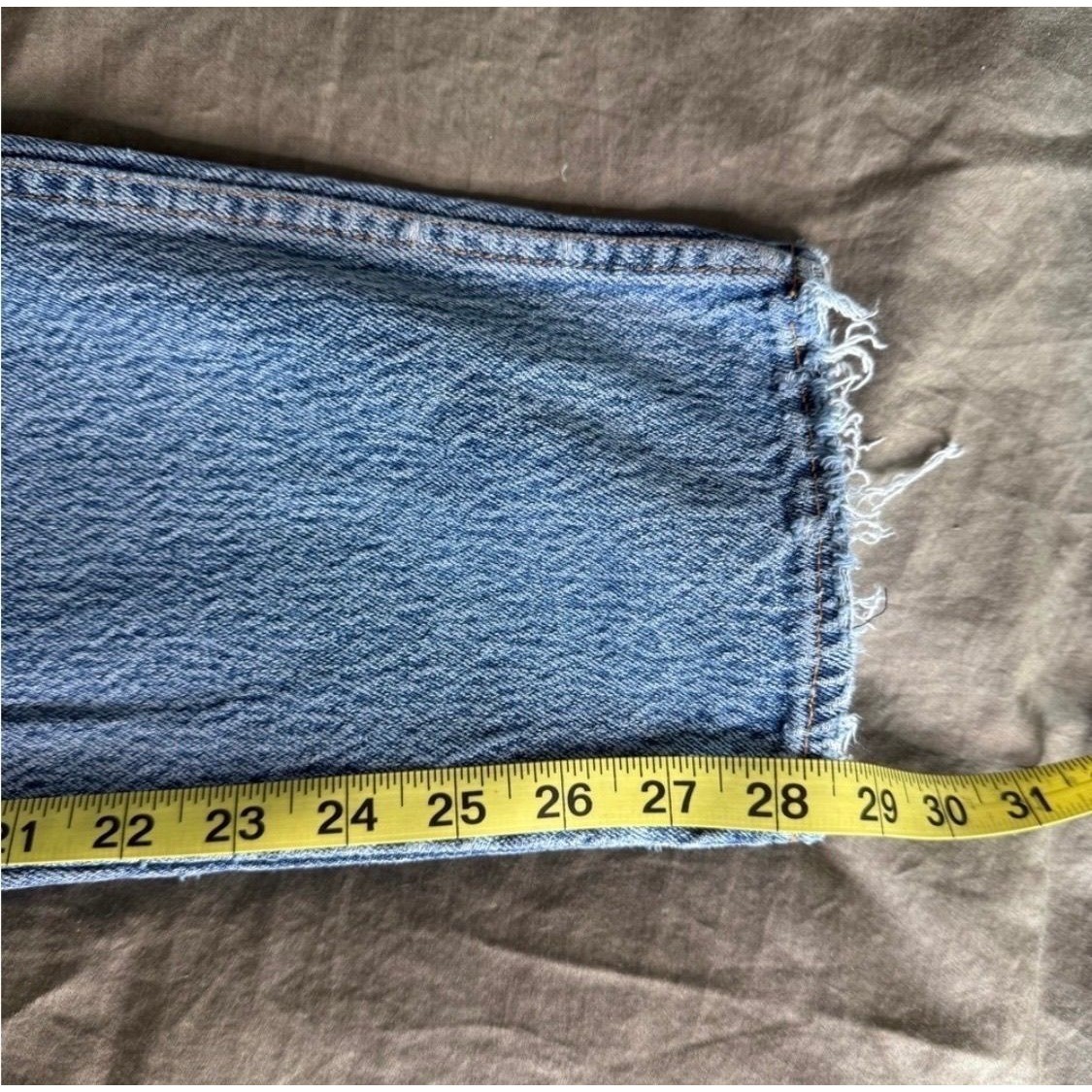Vintage Gitano Acid Wash Jeans Womens PS 8 R 100% Cotton High Waist Tapered 80s