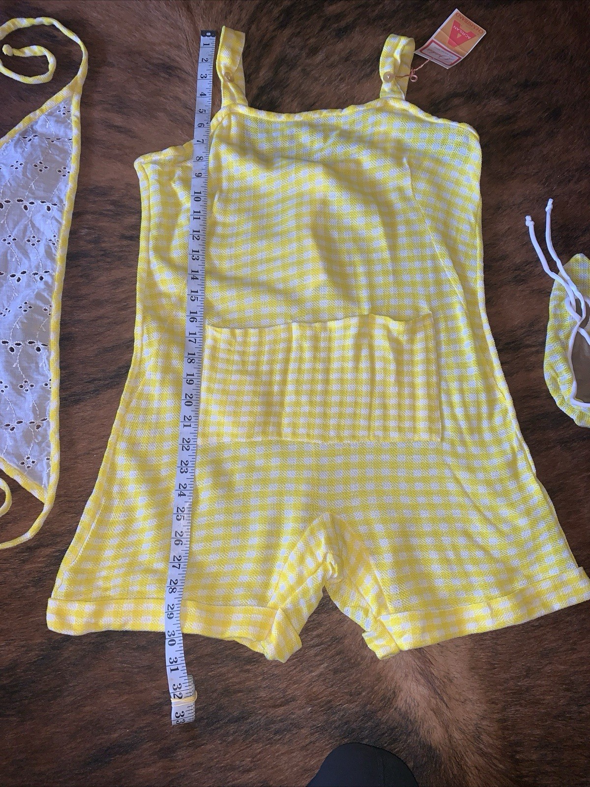 1940/50’s Swimsuit Summer Suit Slip On Booties Head Band Dutchess