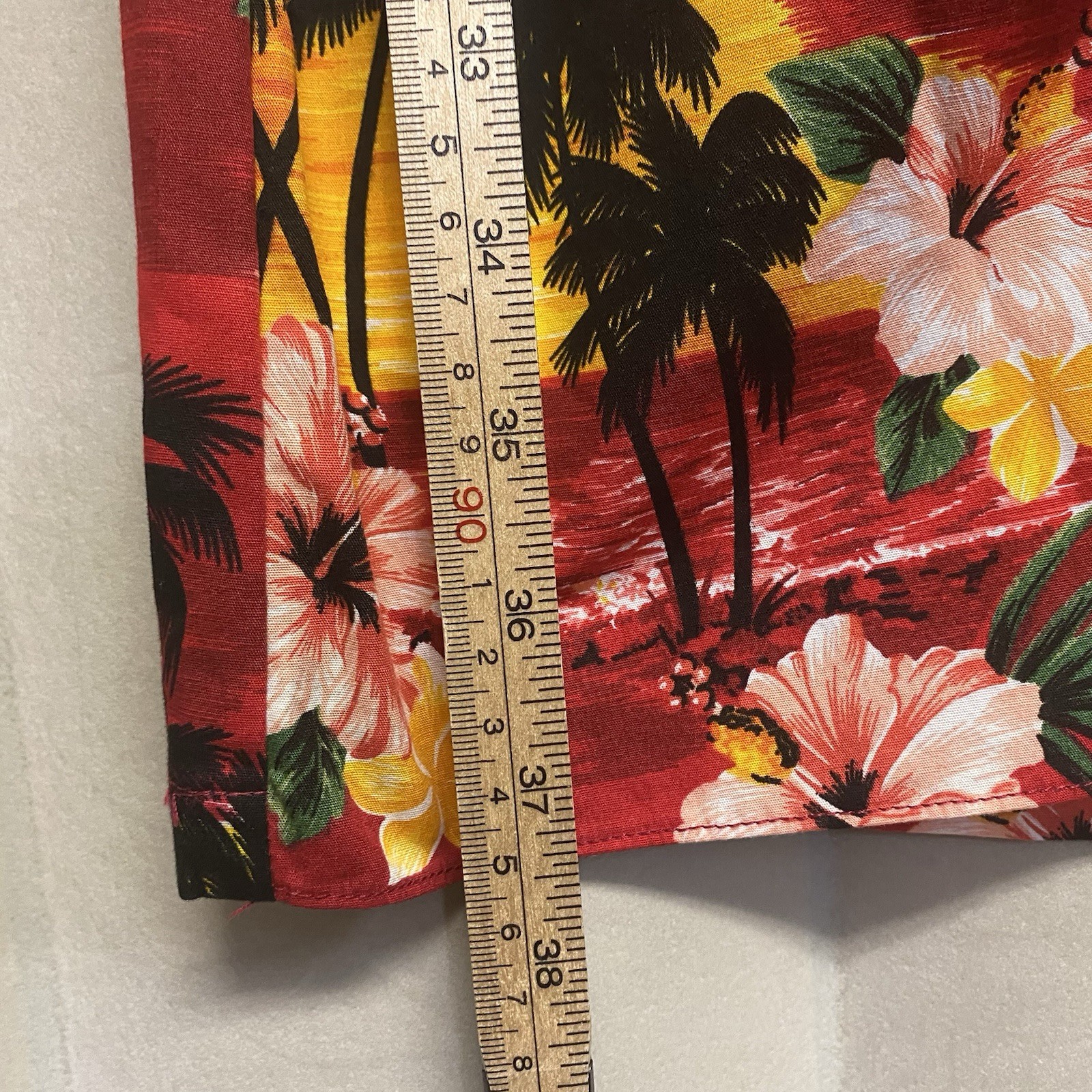 Vintage Pacific Legends Women’s Dress XL Hawaiian Faux Wrap Vacation Resortwear