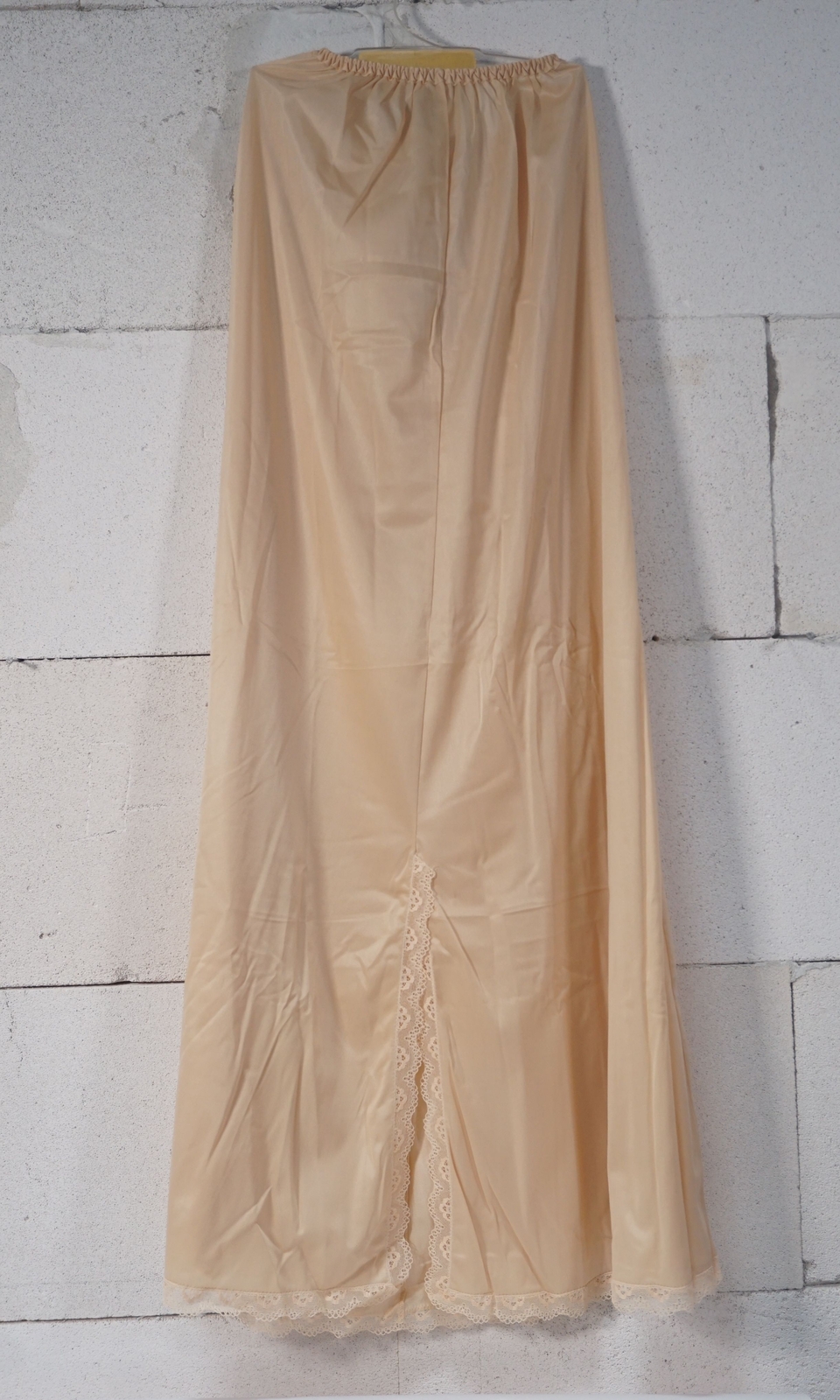 Vintage original Valisère Paris Lingerie Unterrock Gr. 38 (34-36) orange mit OVP