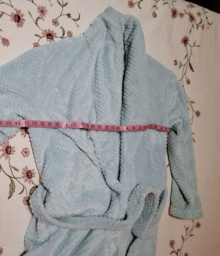 Christian Lacroix Mint Green Bathrobe Plush One Size Fits Most